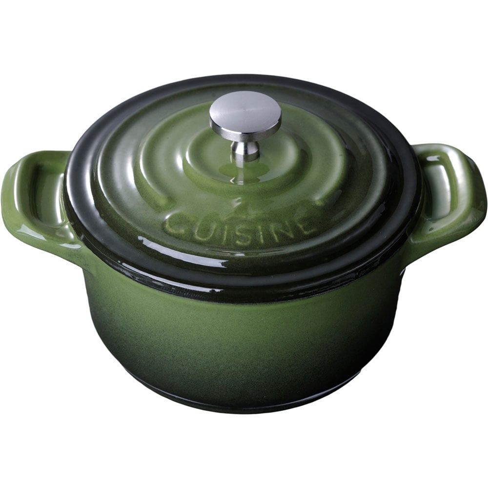 La Cuisine 0.3125-Quart Cast Iron Dutch Oven with Lid in the Cooking Pots  department at
