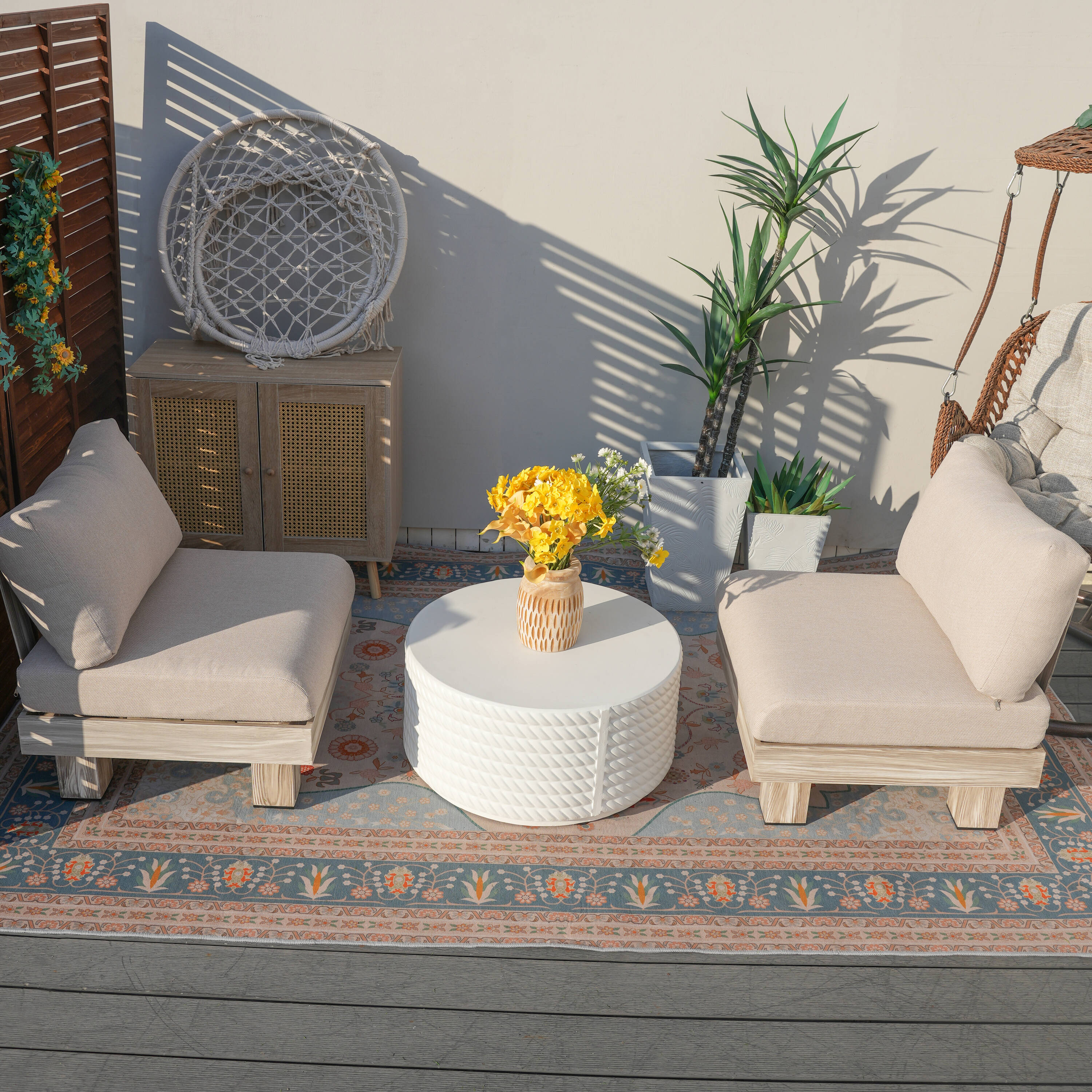 Direct Wicker DWS-22510&2462TA Patio-Conversation-Sets - View #5
