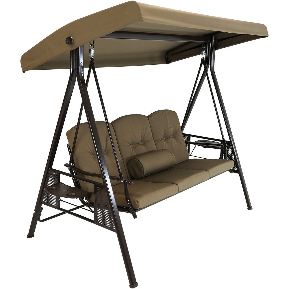 lowes outdoor swing with canopy