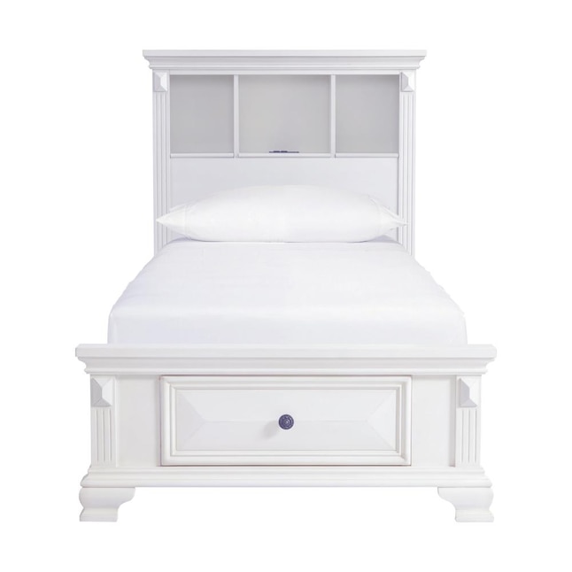 Picket House Furnishings T White, Wiley Full Bookcase Platform Storage Bed