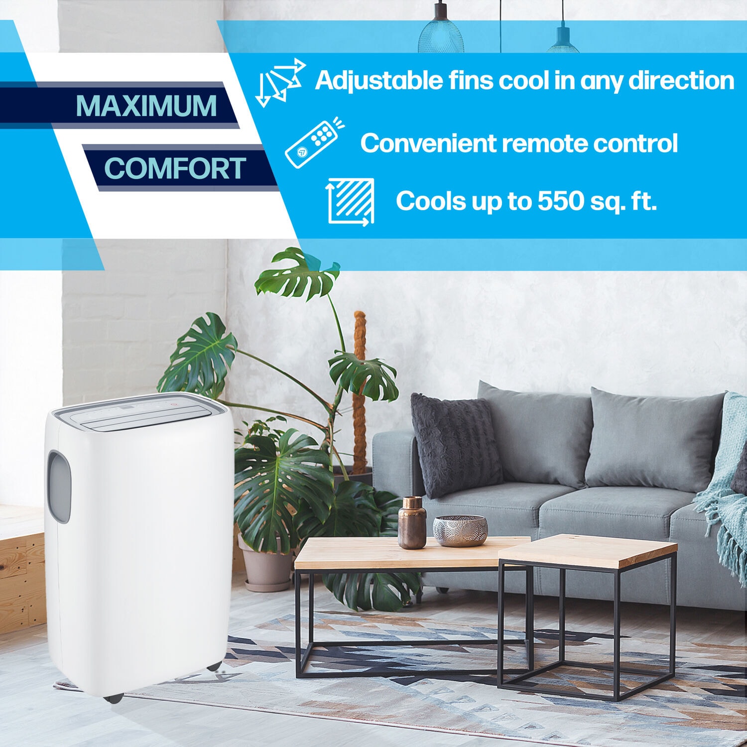 Arctic Wind 2AP14000A Portable-Air-Conditioners - View #2