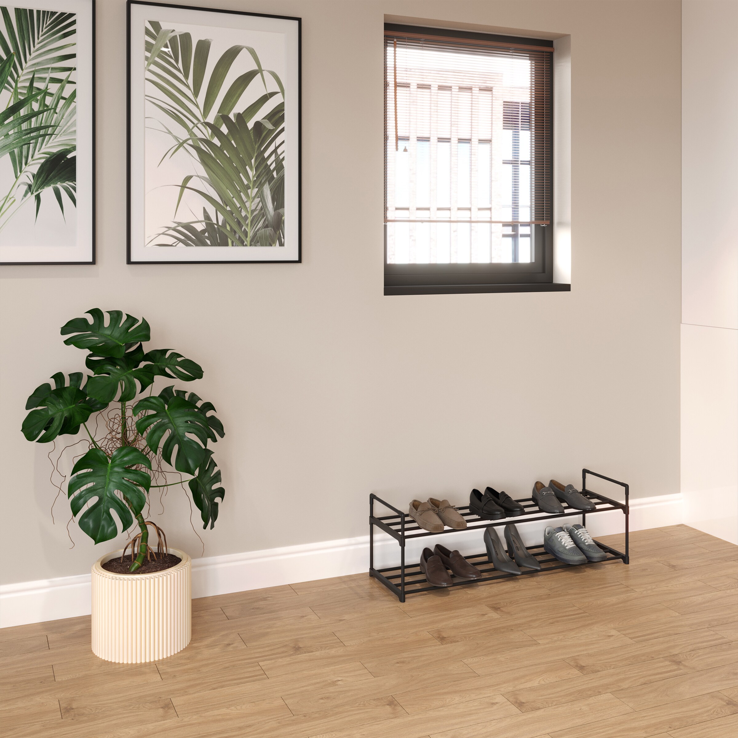 Home-Complete HC-2101-BLK Shoe-Racks - View #7