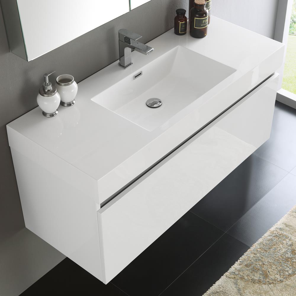 Fresca FVN8011WH Bath-Vanity-Combo - View #5