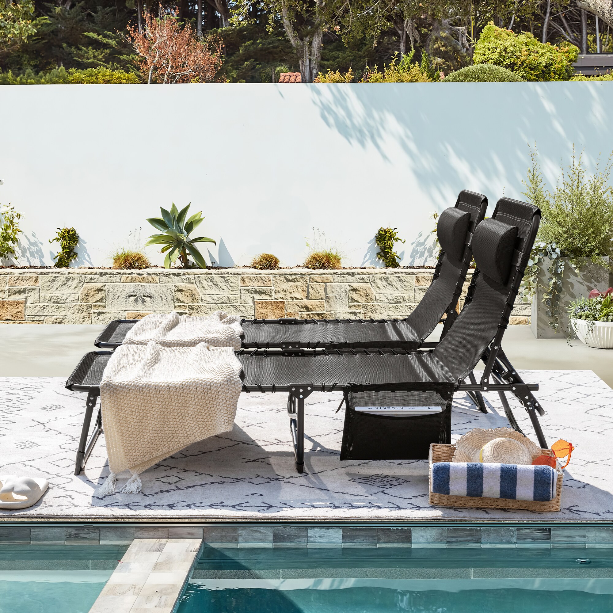 Vineego LS-LCSL23-0340-BK Patio-Chairs - View #3