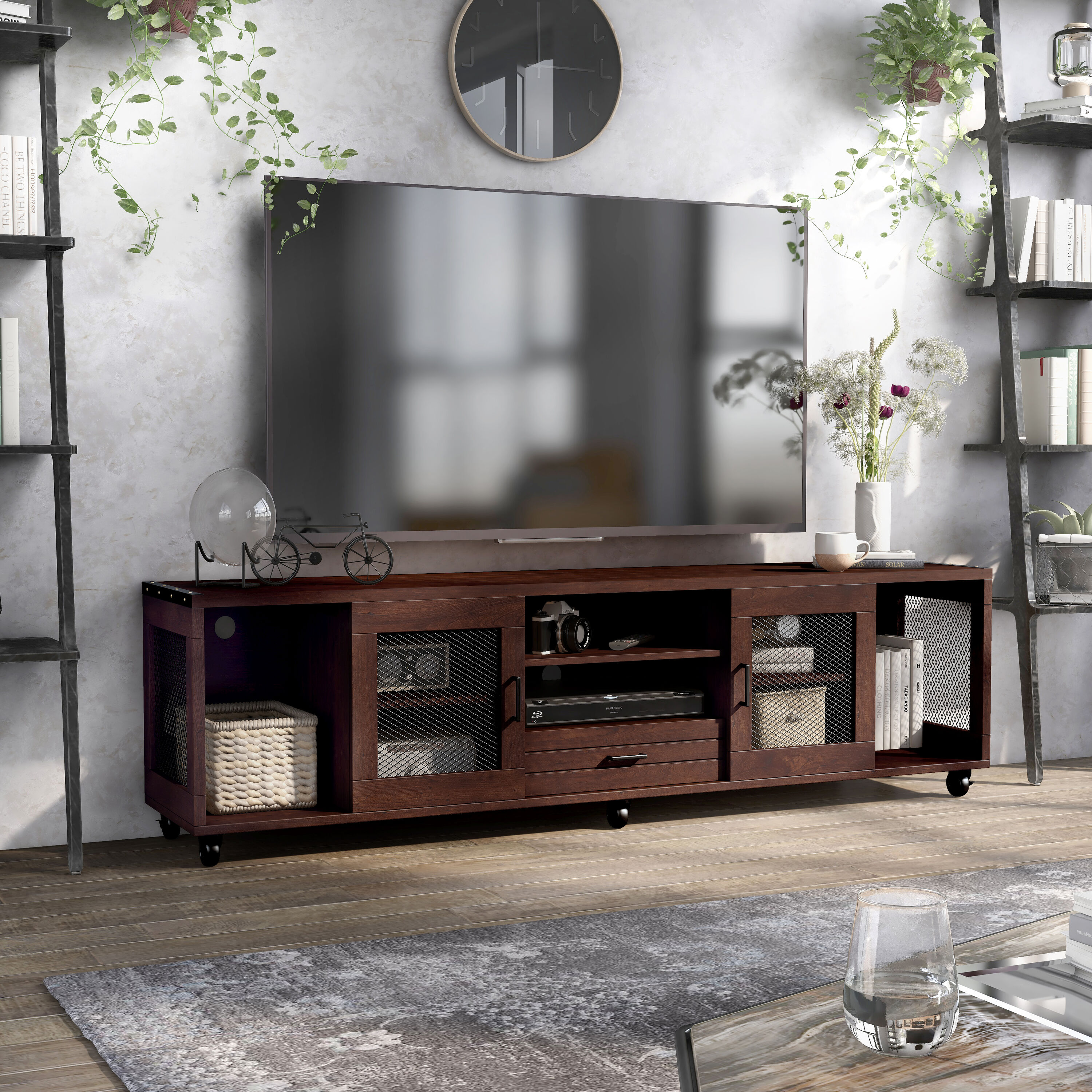 Furniture of America Blackfoot Transitional Vintage Walnut Furniture of America Blackfoot Transitional Vintage Walnut