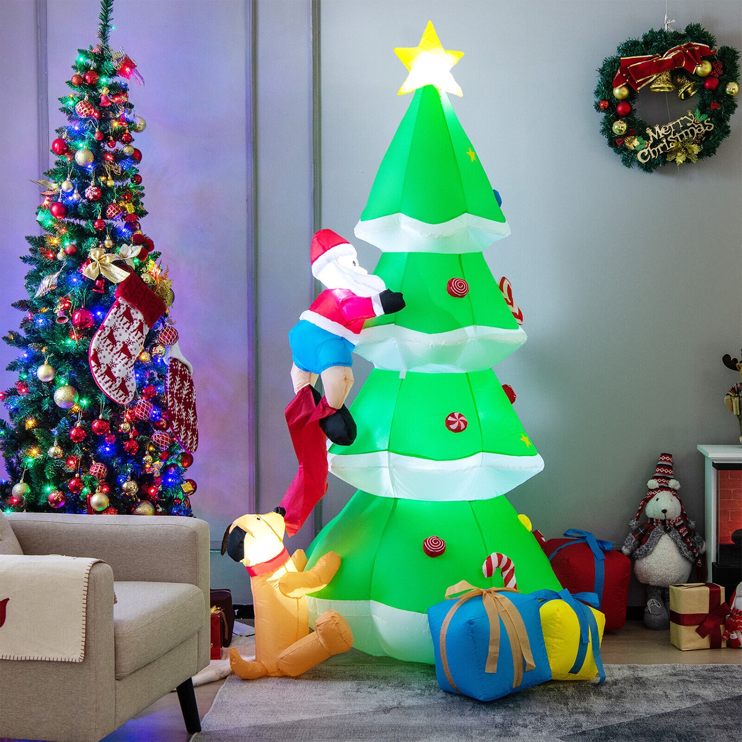 WELLFOR HYJ23969US Christmas-Inflatables - View #7