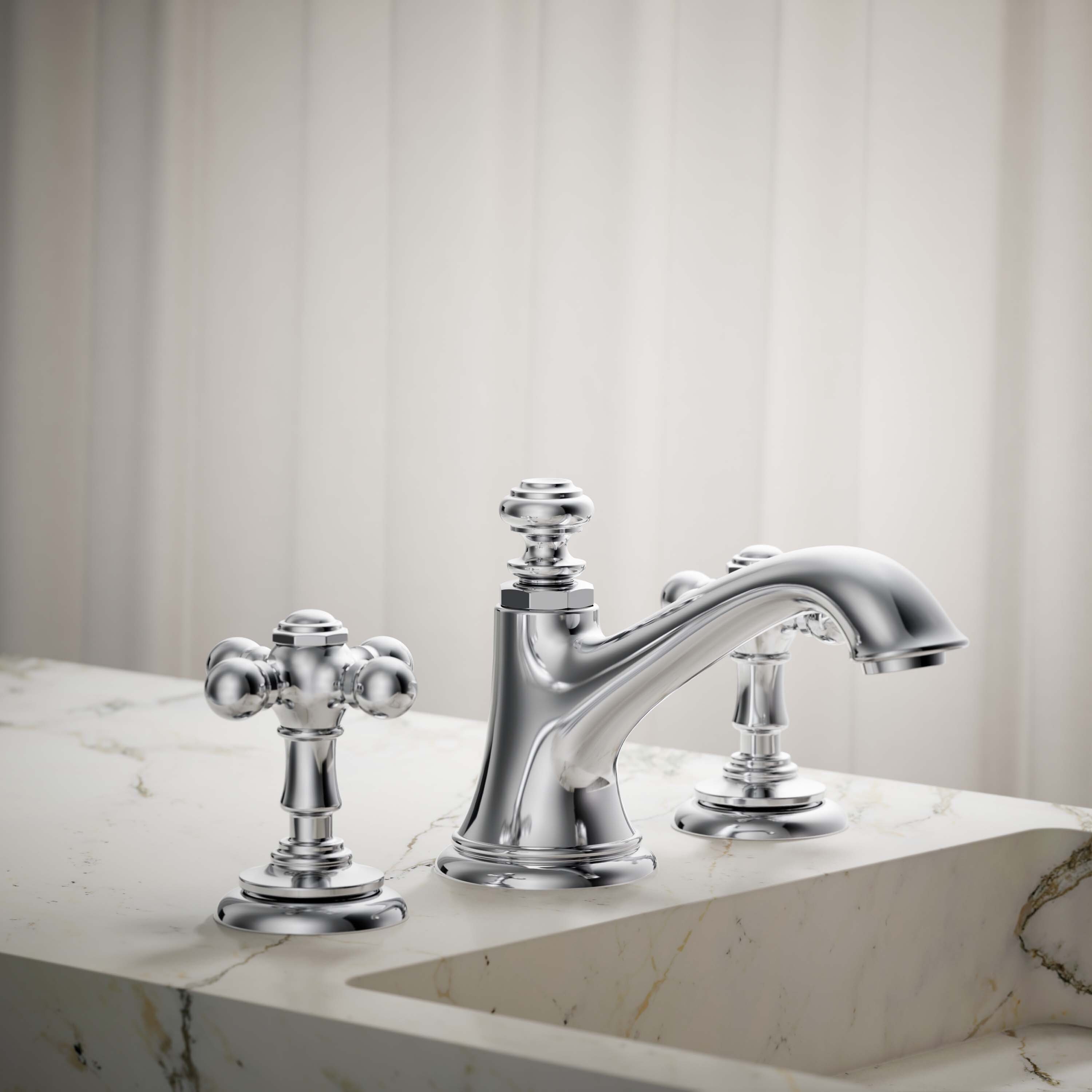 KOHLER 98068-3-CP Faucet-Tub-Shower-Handles - View #2