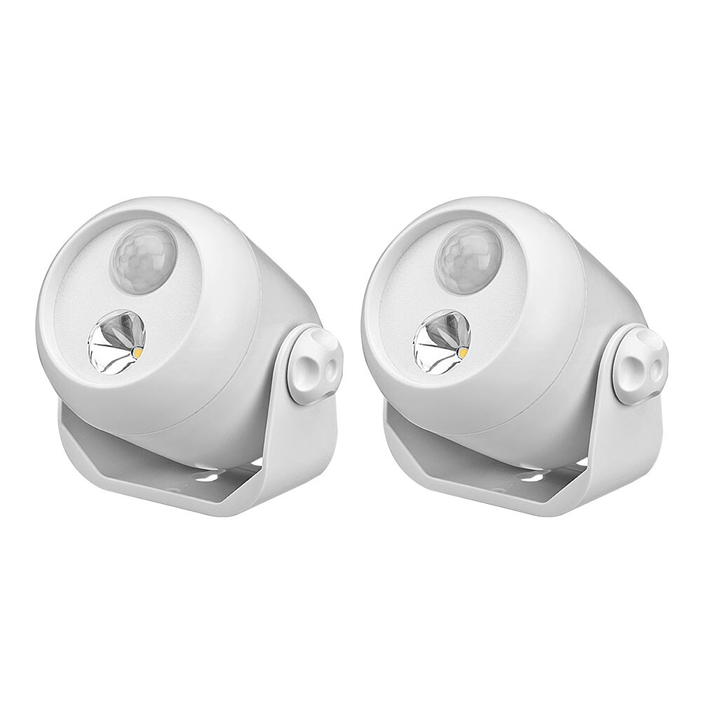 Mr Beams 120Degree Batteryoperated LED White 1Head MotionActivated