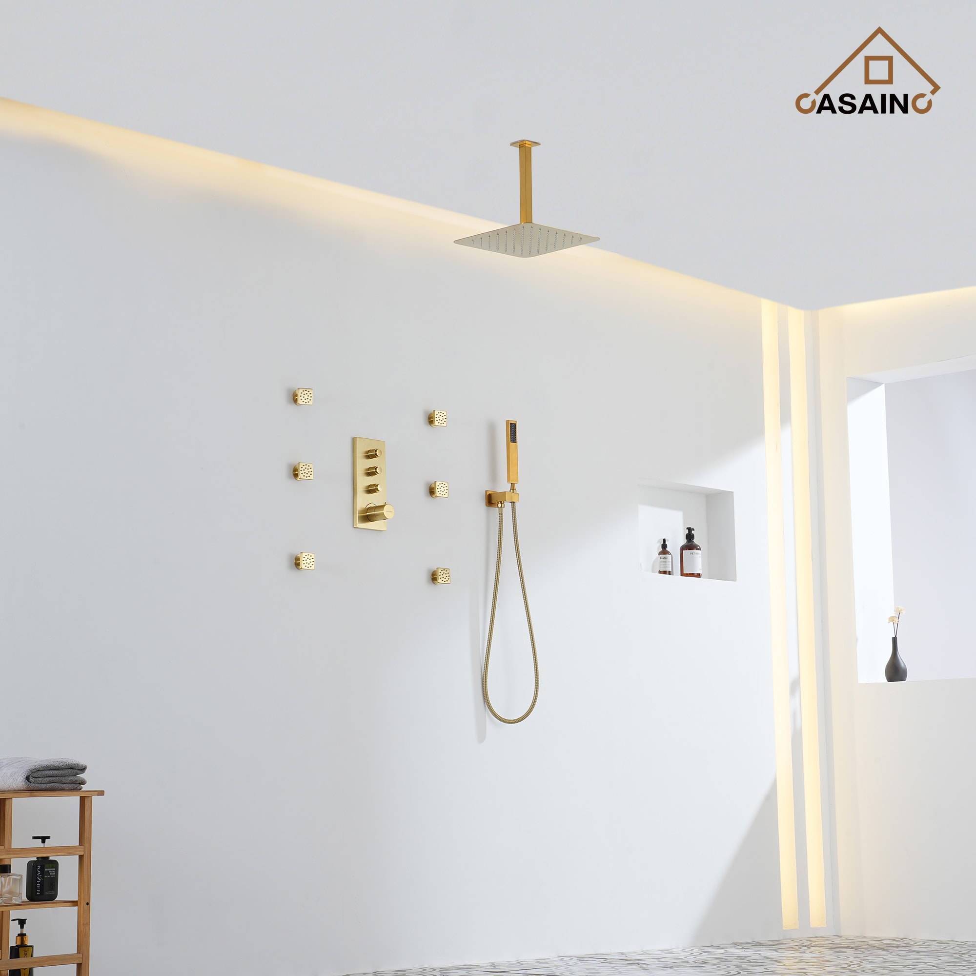 CASAINC CA-102009LK-4 Showerhead-Bar-Panels - View #6