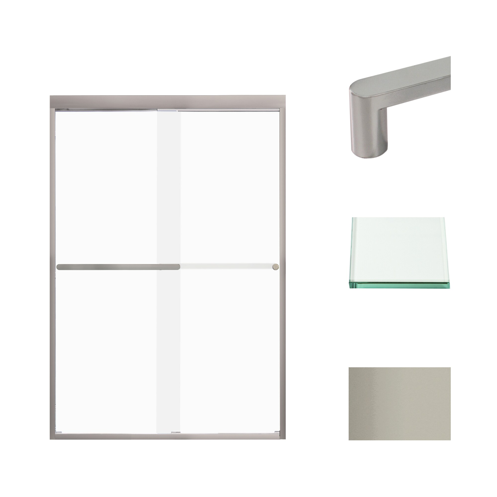 Transolid FBPT487008F-R-BN Shower-Doors - View #2