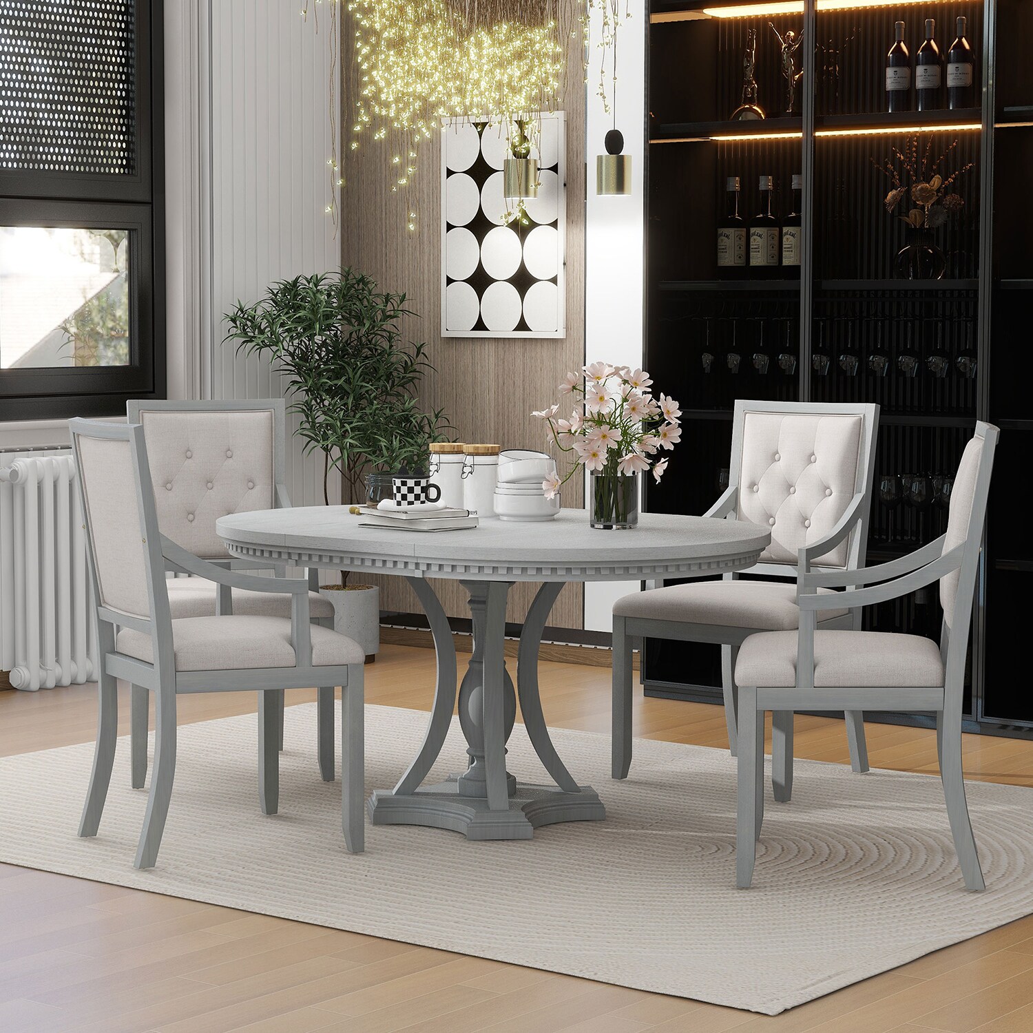 SINOFURN SYA010186WT Dining-Sets - View #11