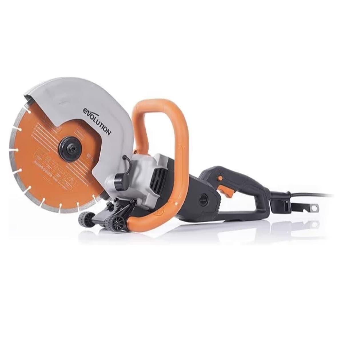 Evolution R255DCT - 10in. Electric Concrete Saw Premium Diamond Blade Included #R255DCT