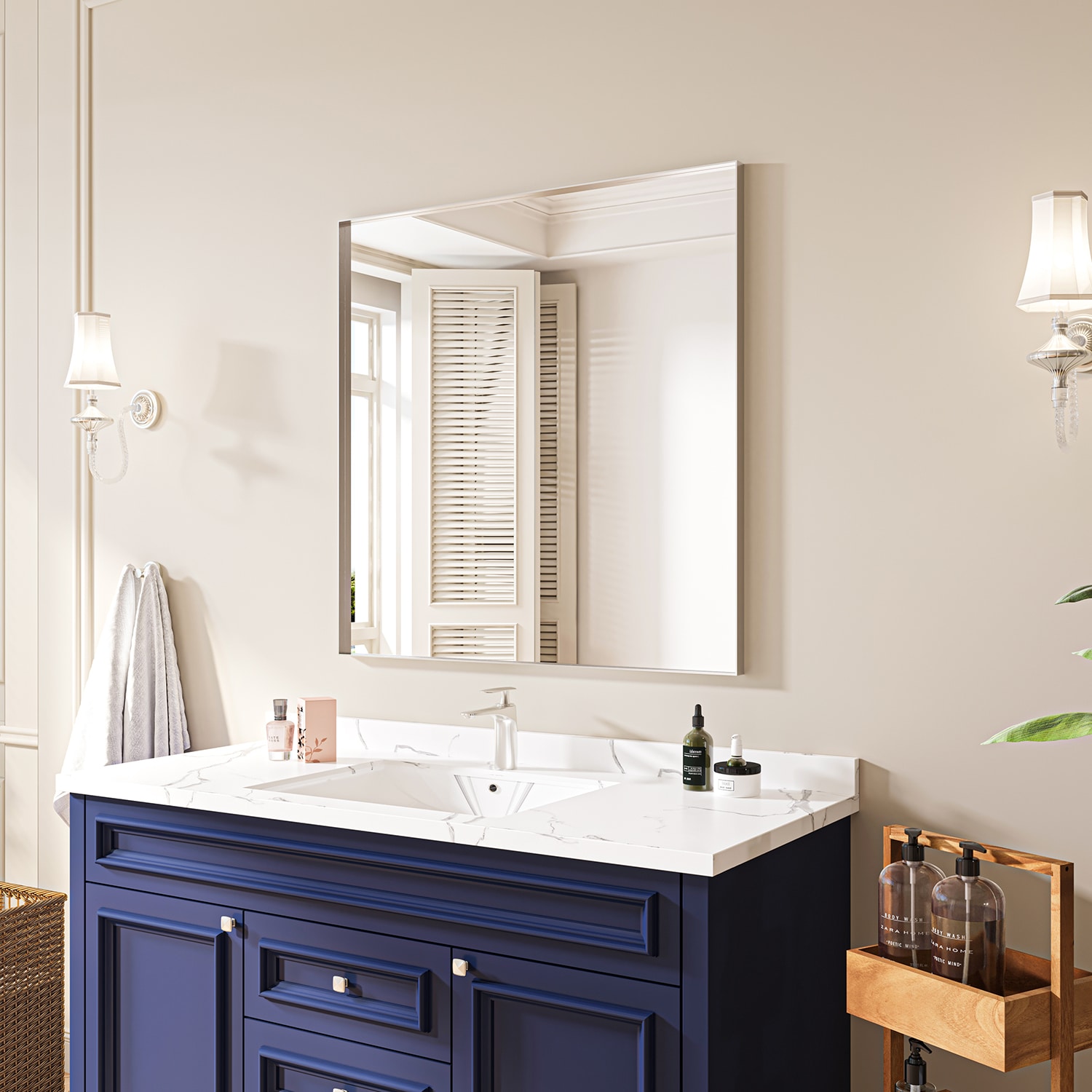 waterpar WPLO-2162 Framed-Bath-Mirrors - View #4