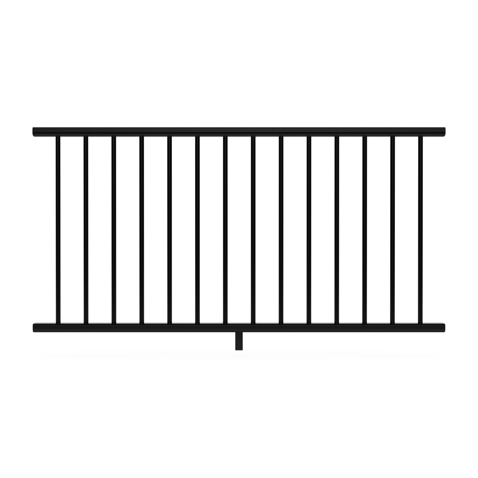 Deckorators Grab and Go 6-ft x 36-in Black Composite Deck Rail Kit