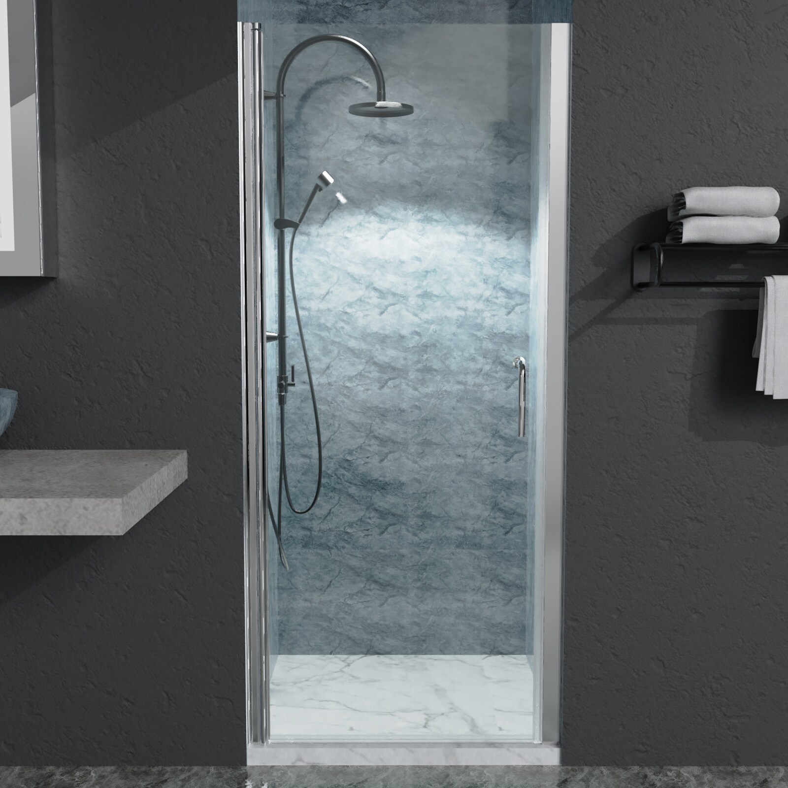 WELLFOR CB-FTL006 Shower-Doors - View #2