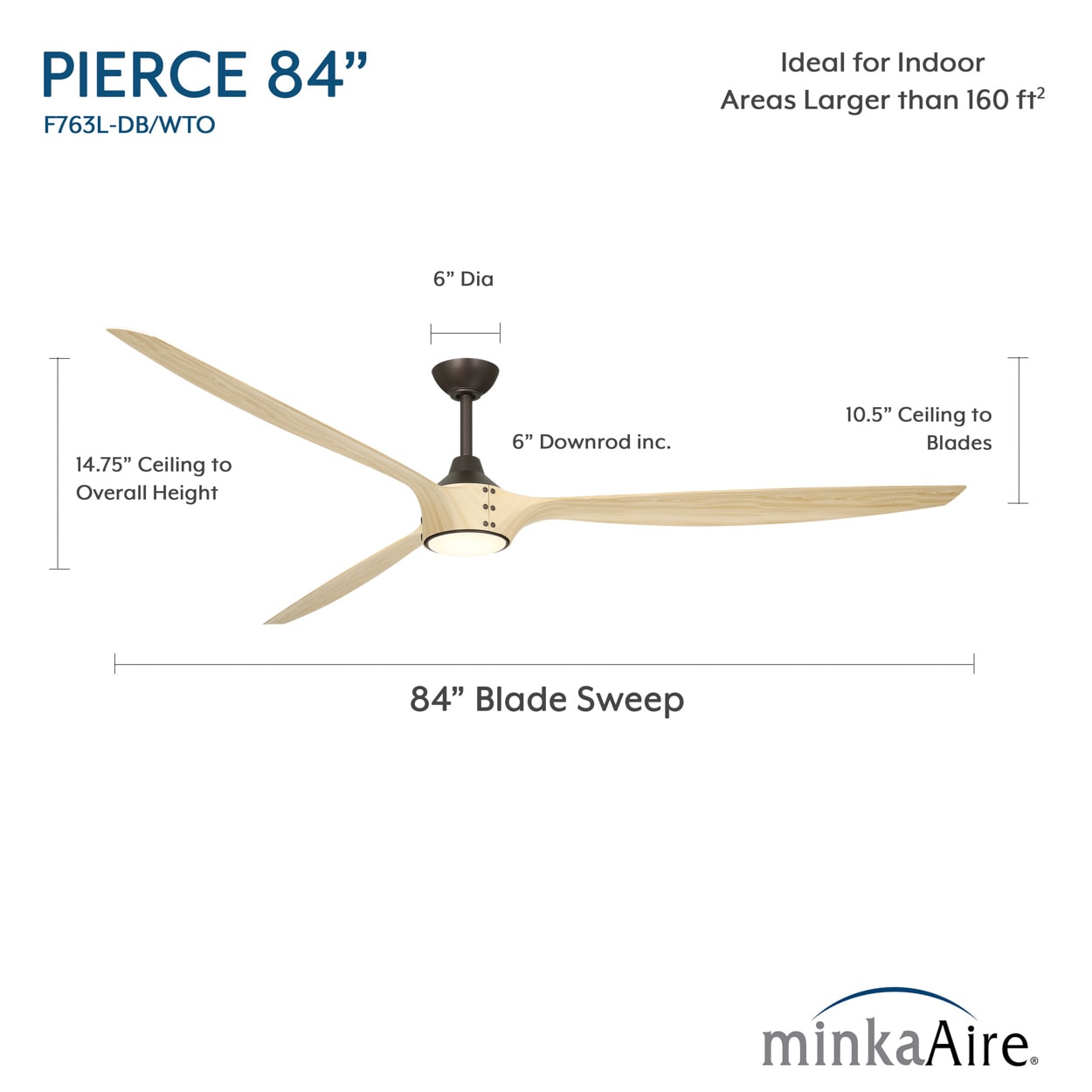 Minka Aire F763L-DB/WTO Ceiling-Fans - View #5