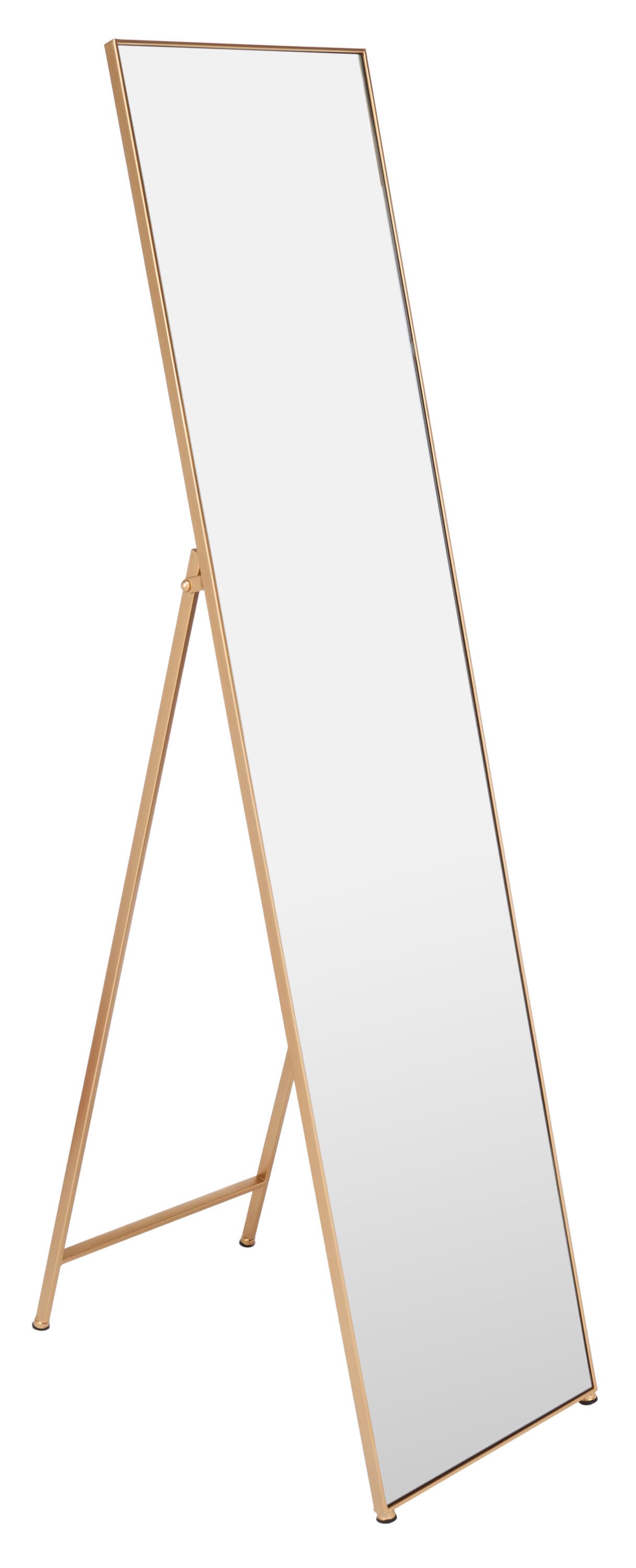 Wellen 28" x 69" Gold Framed Full-Length Mirror