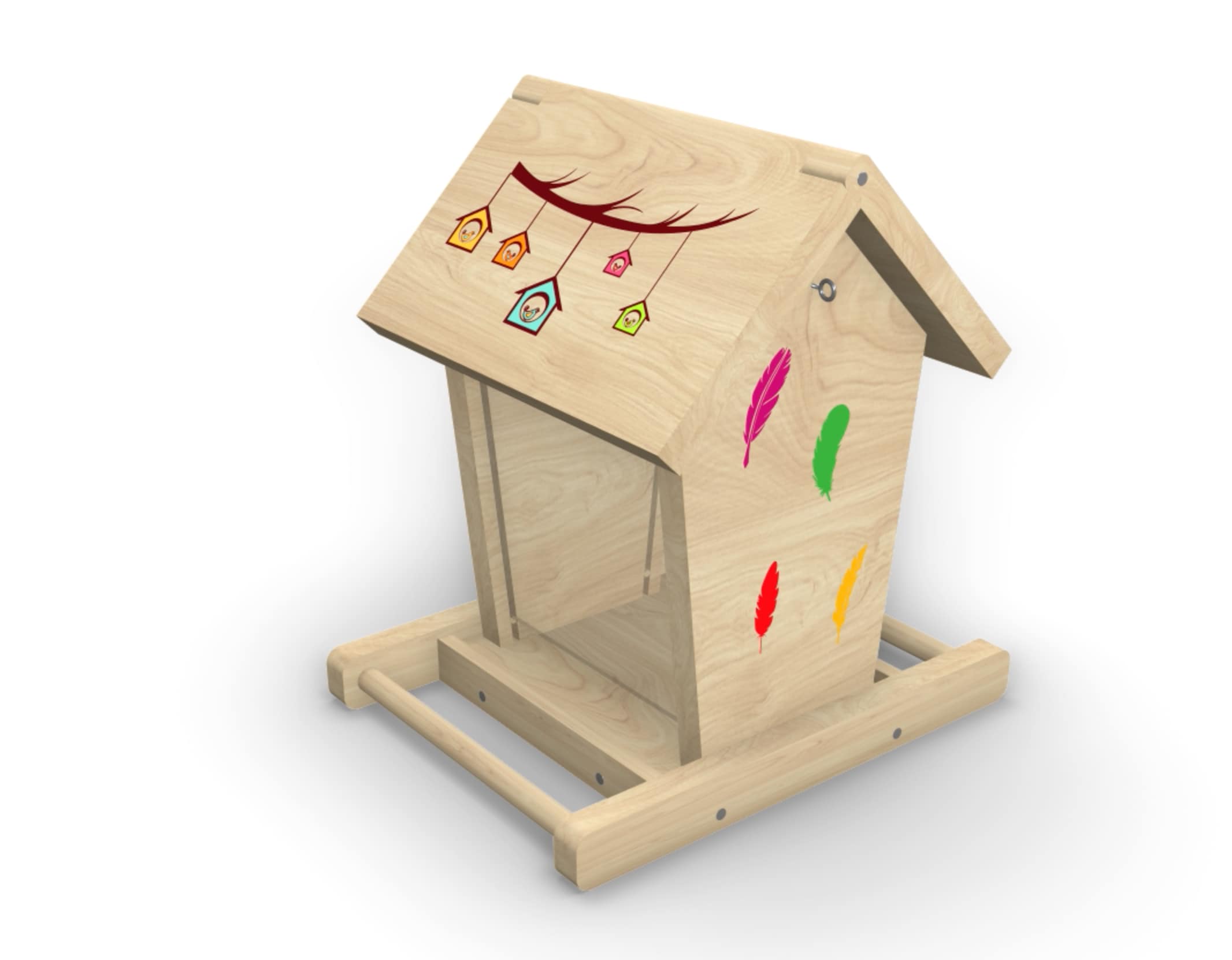 Build and Grow Kid's Beginner Bird Feeder Project Kit | 64571