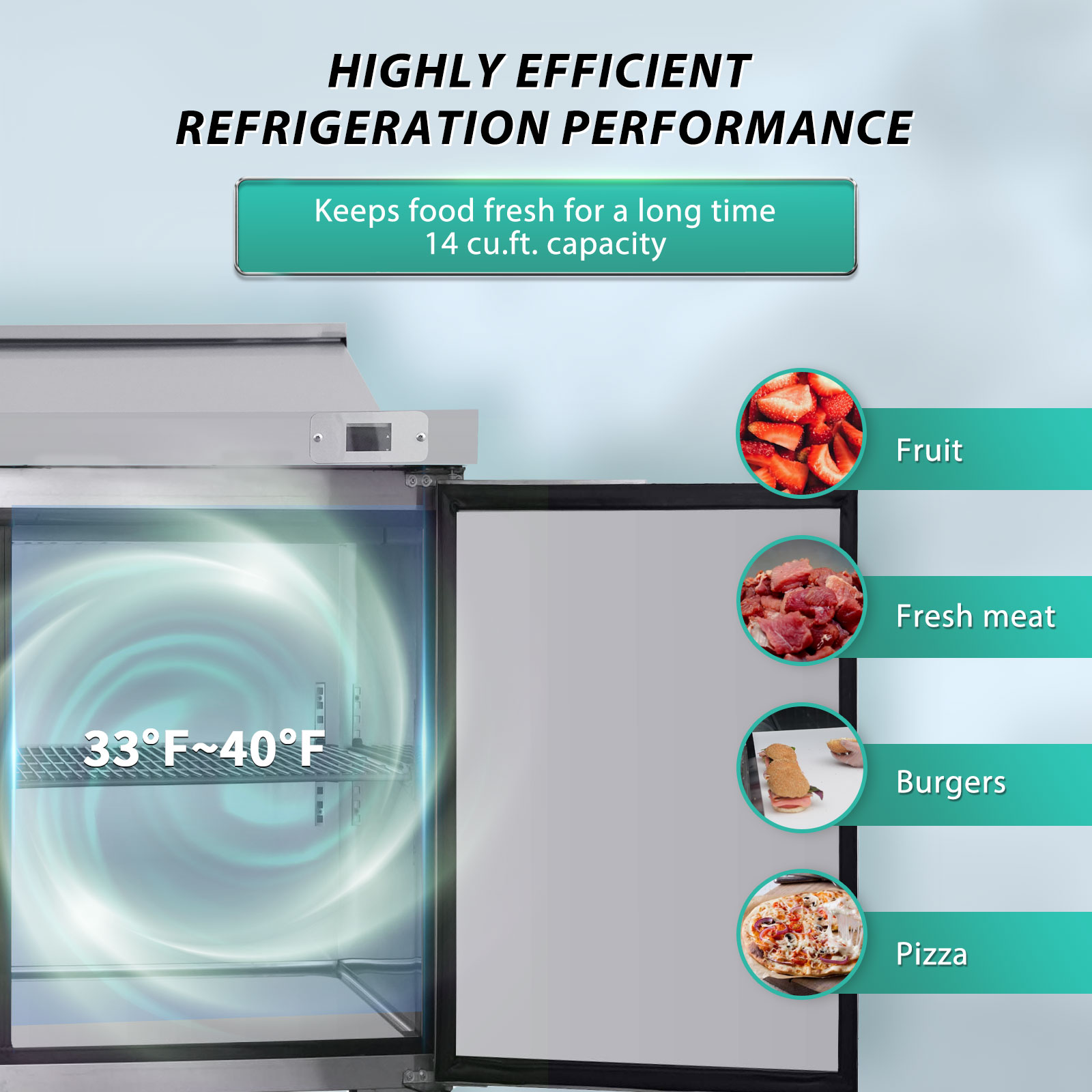 Xspracer ML-CR122 Commercial-Refrigerators - View #4
