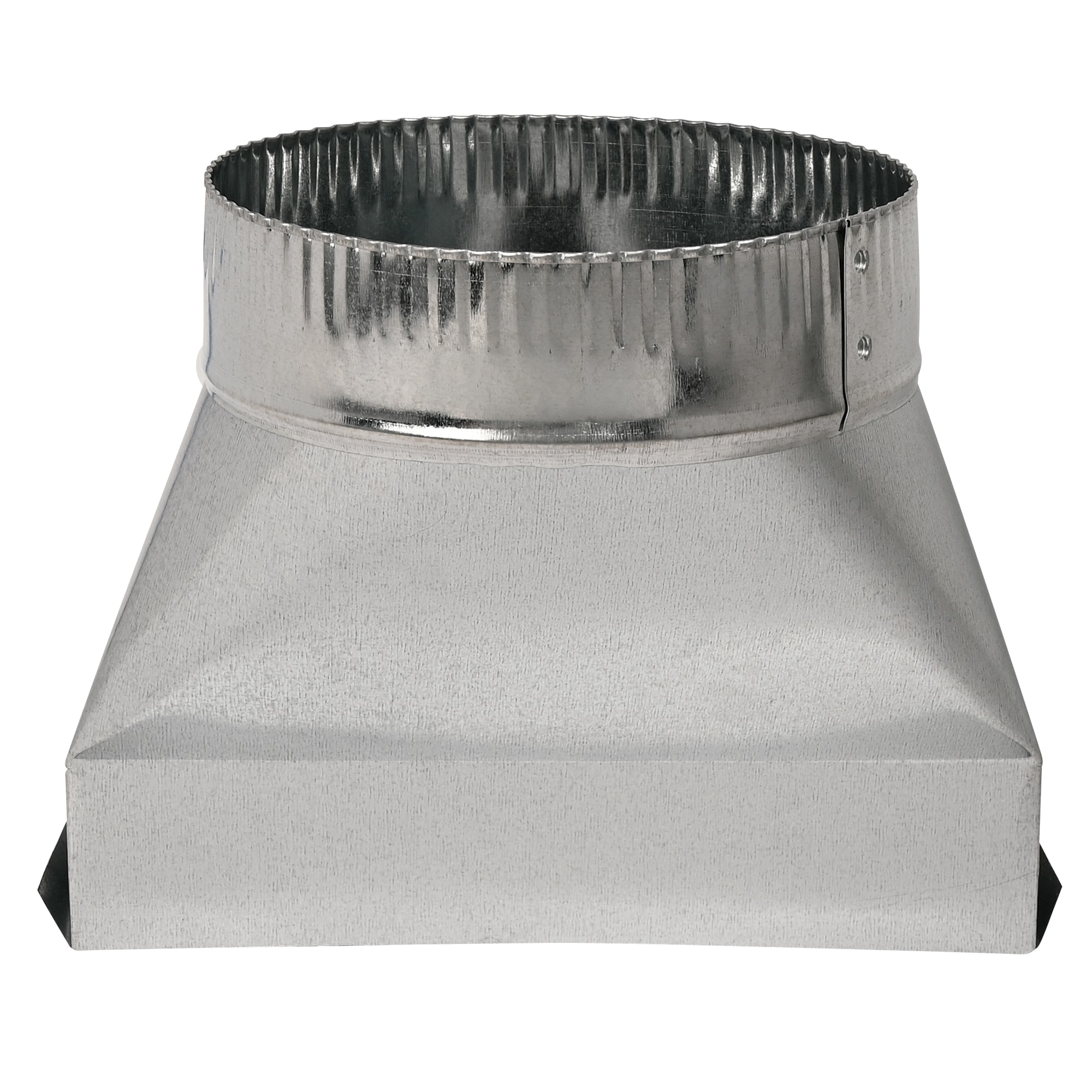 Deflecto VENDGT37 7-Inches Galvanized steel Rectangle Duct boot