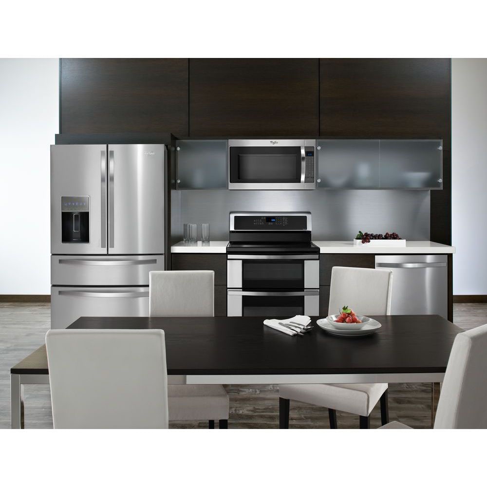 Whirlpool 2cu ft 1000Watt OvertheRange Microwave with Sensor