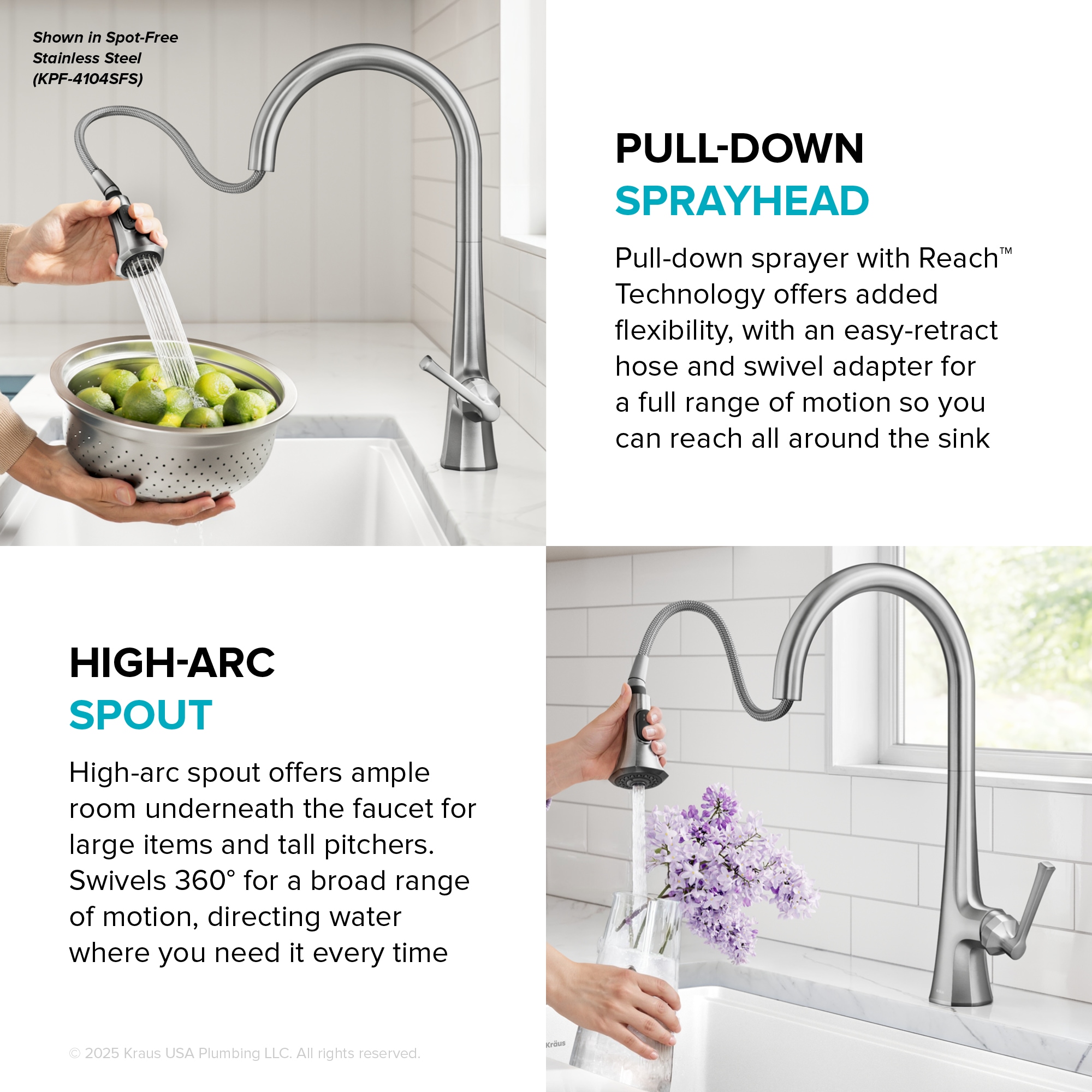 Kraus KPF-4104BG Kitchen-Faucets - View #3