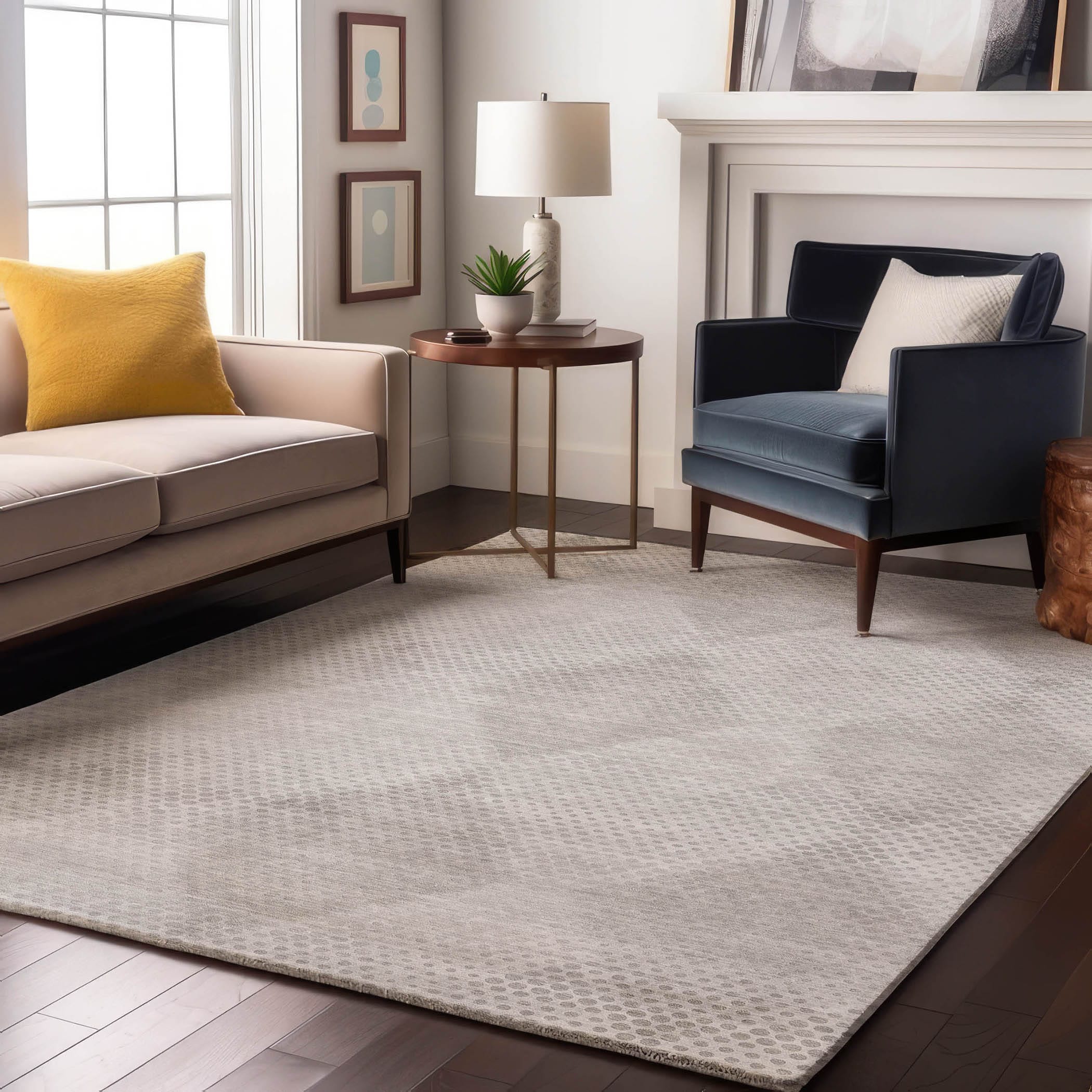 Addison Rugs AMF558PK30X46 Mayfield AMF558PK 2 x 3 (ft) Loomed Polyester Paprika Rectangular Indoor Geometric Machine washable Area rug