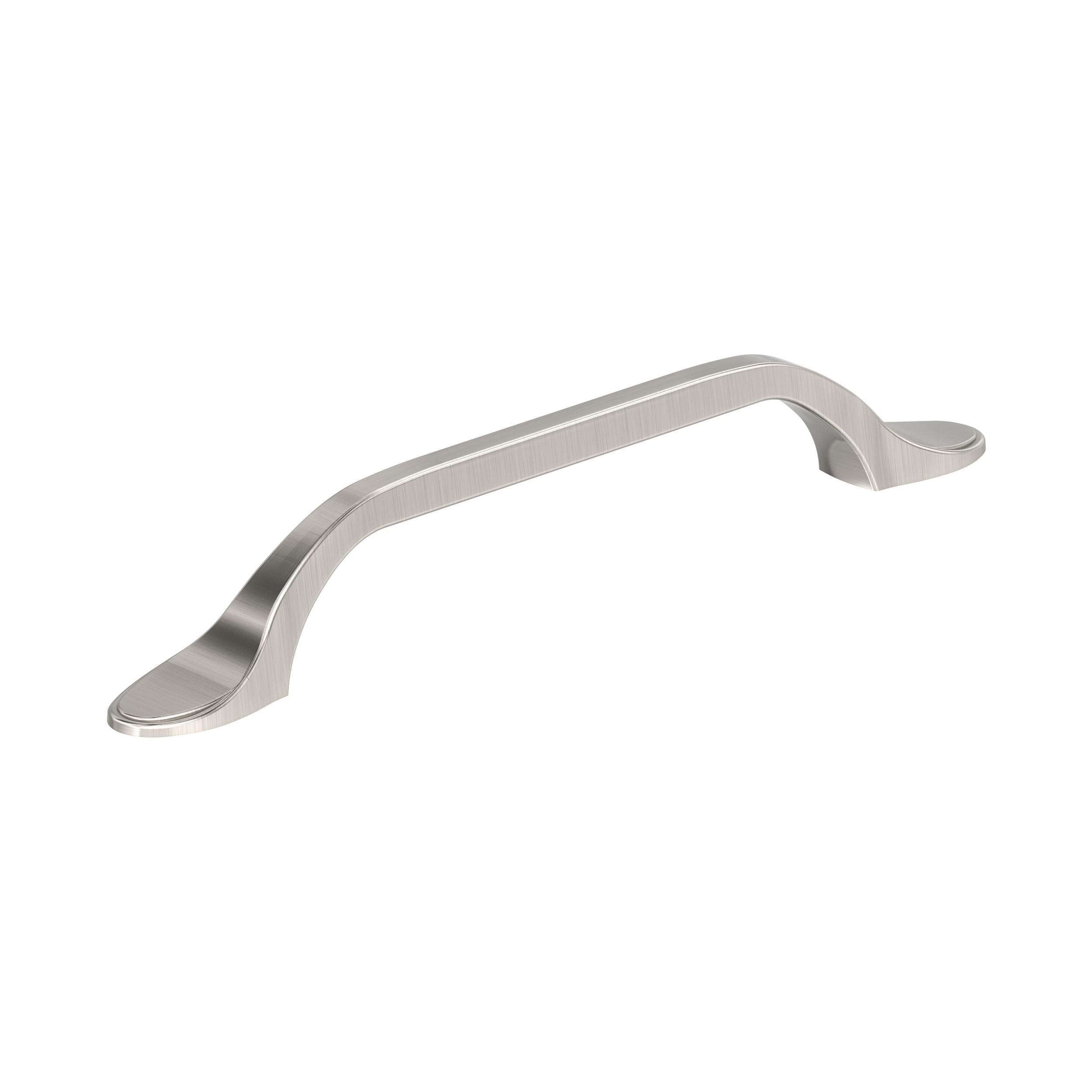 Amerock BP21937G10 Ravino 5-1/16-in , 128mm Center to Center Satin Nickel Arch Bar