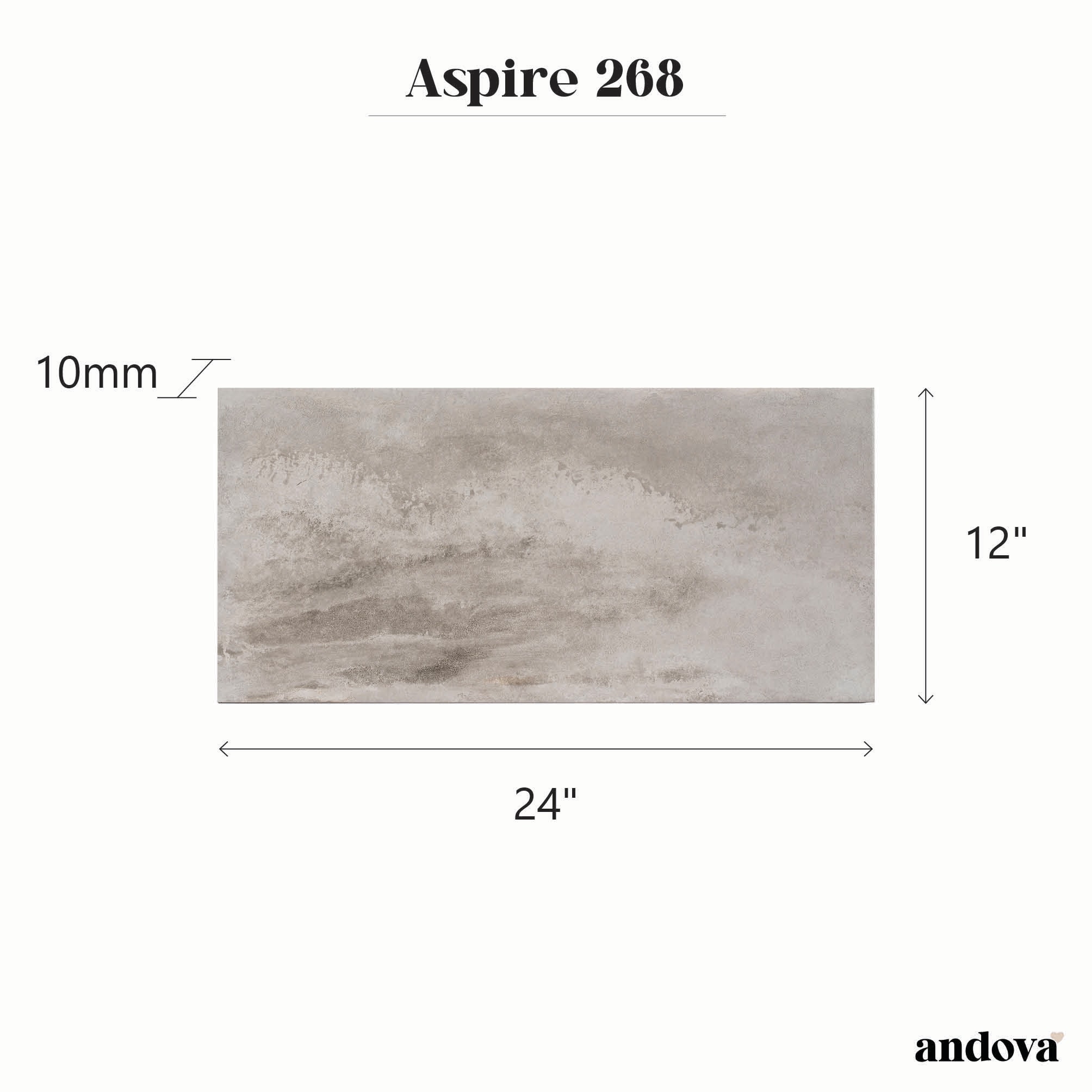 Andova Tiles ANDASP268 Ceramic-Tile - View #6