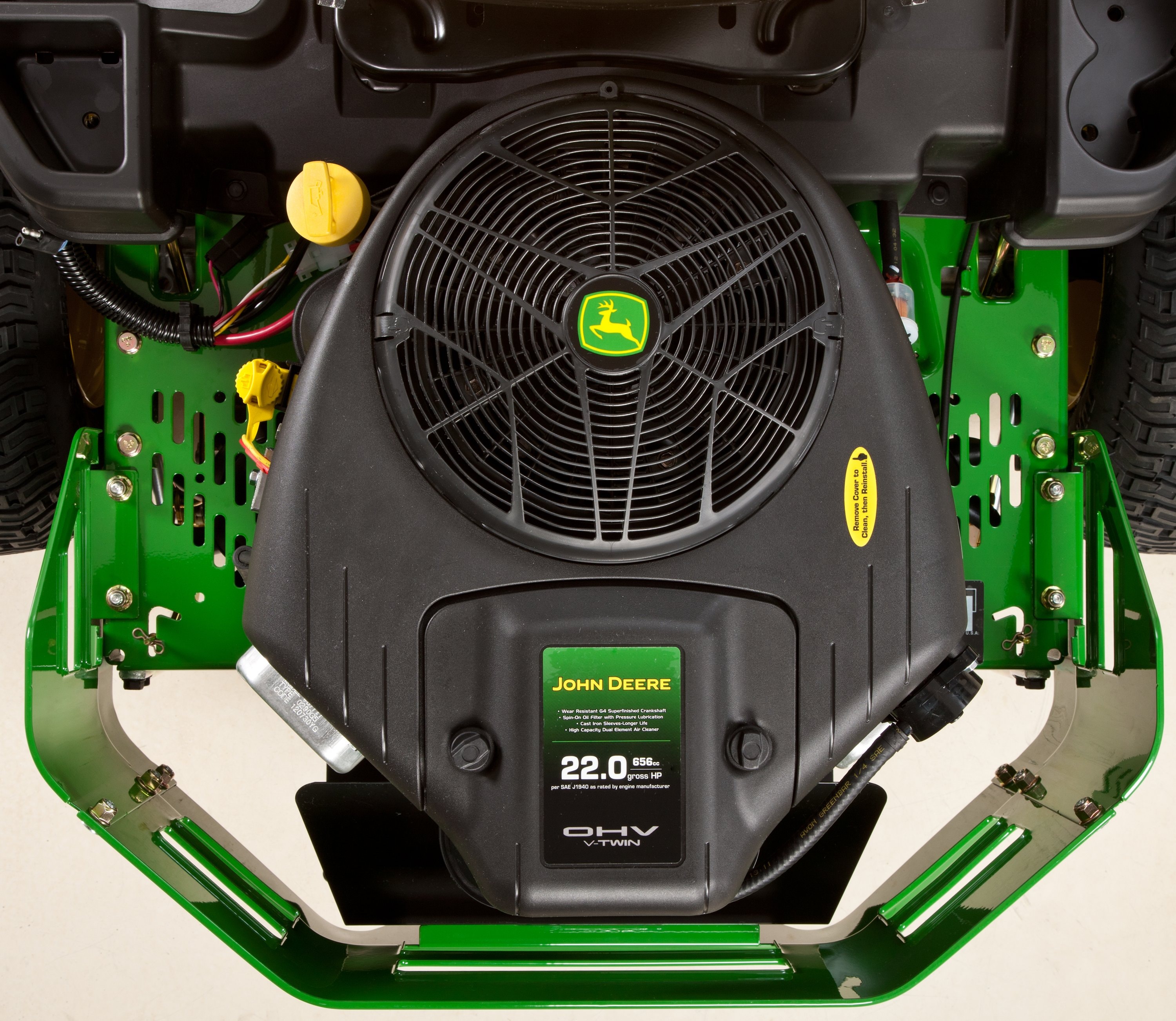 John Deere Z345R ZTrak 42-in 22-HP V-twin Gas Zero-turn Riding Lawn ...