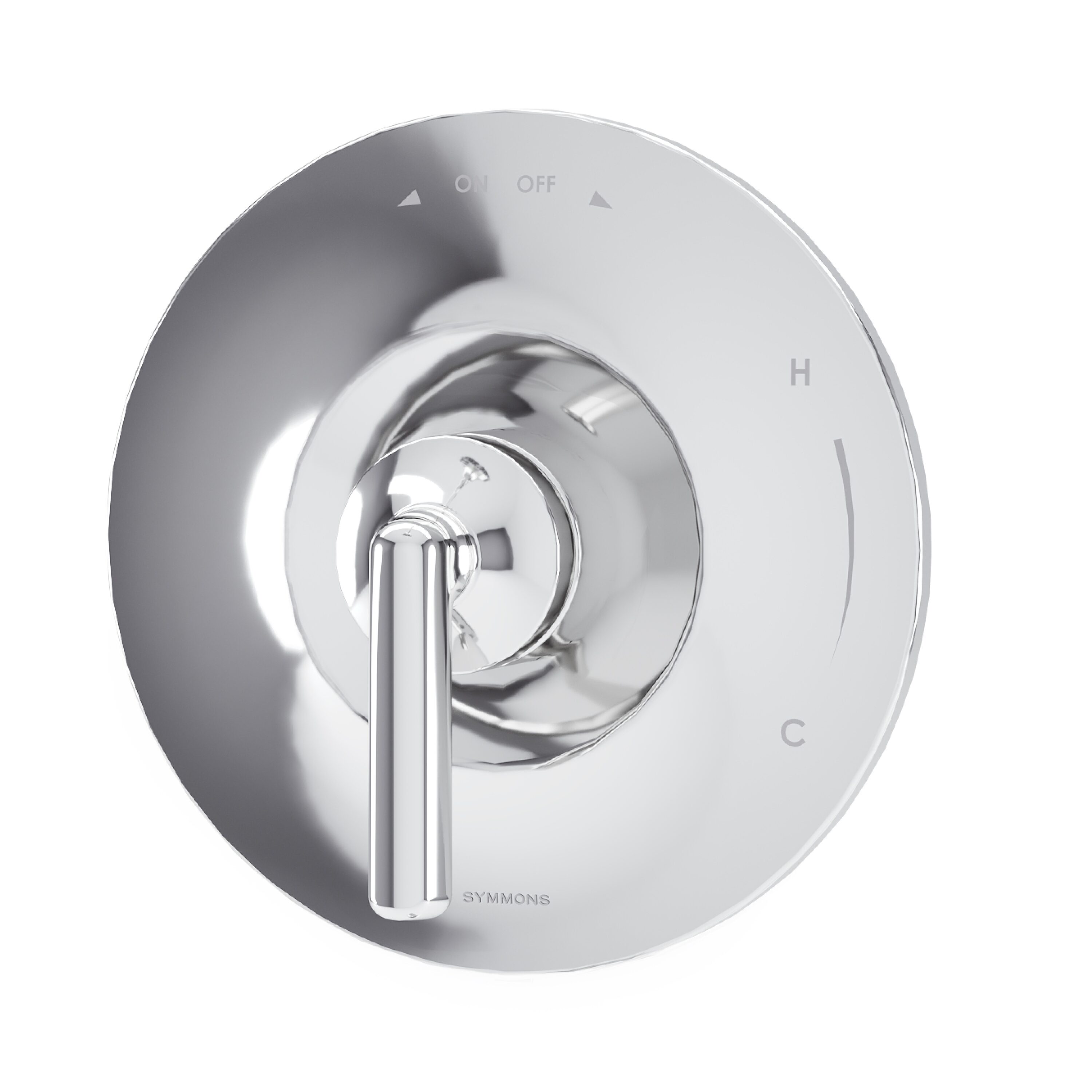 Symmons 5990TRM Birch Polished Chrome 1 -Handle Lever Shower Faucet Handle
