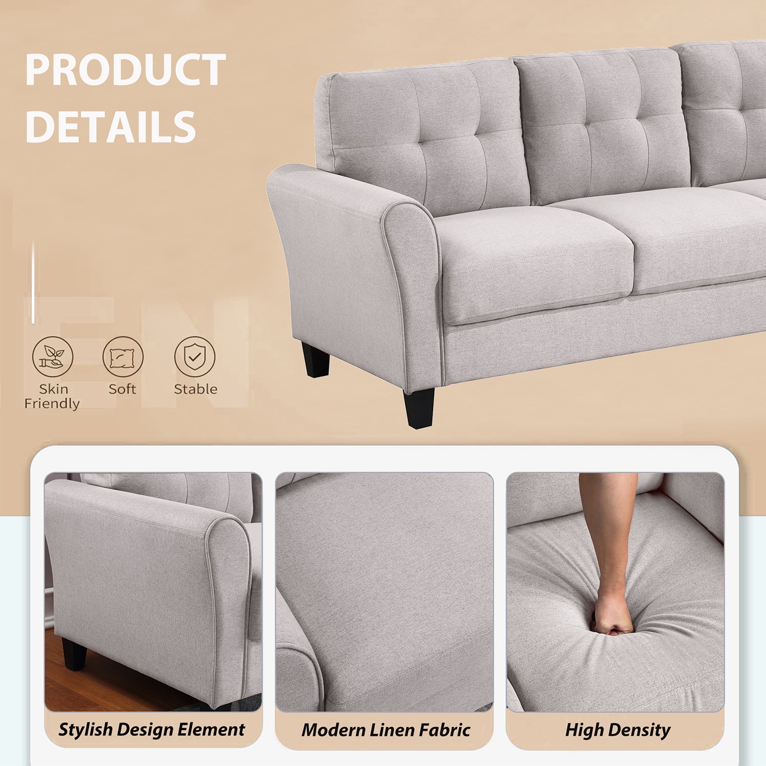 Bybafun YA3700099 Living-Room-Sets - View #3
