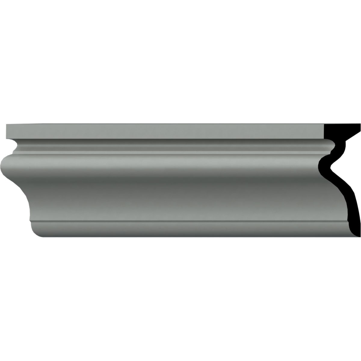 Ekena Millwork CAS04X01DY 1-1/2-in x 4-in x 7-ft 10-1/2-in Primed Polyurethane Casing