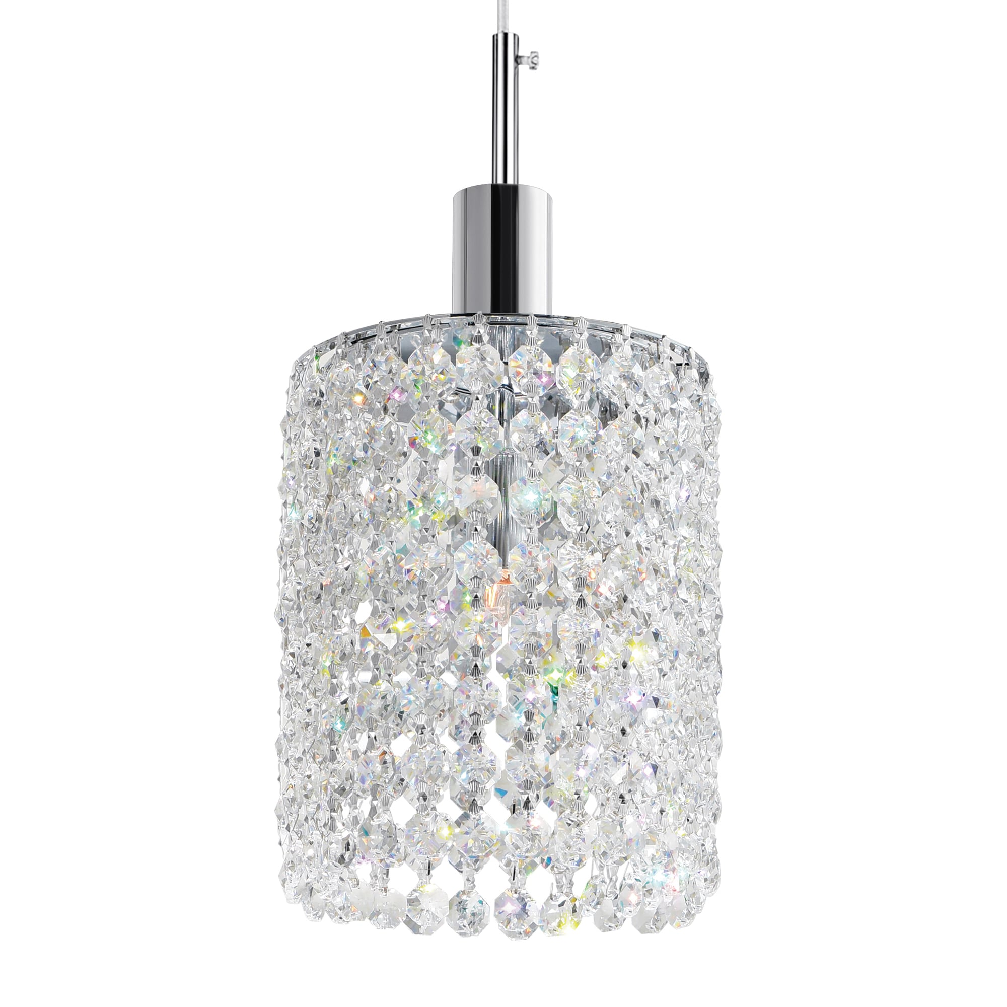 CWI Lighting 4281P-R-R-C-CRYSTAL Pendant-Lights - View #2