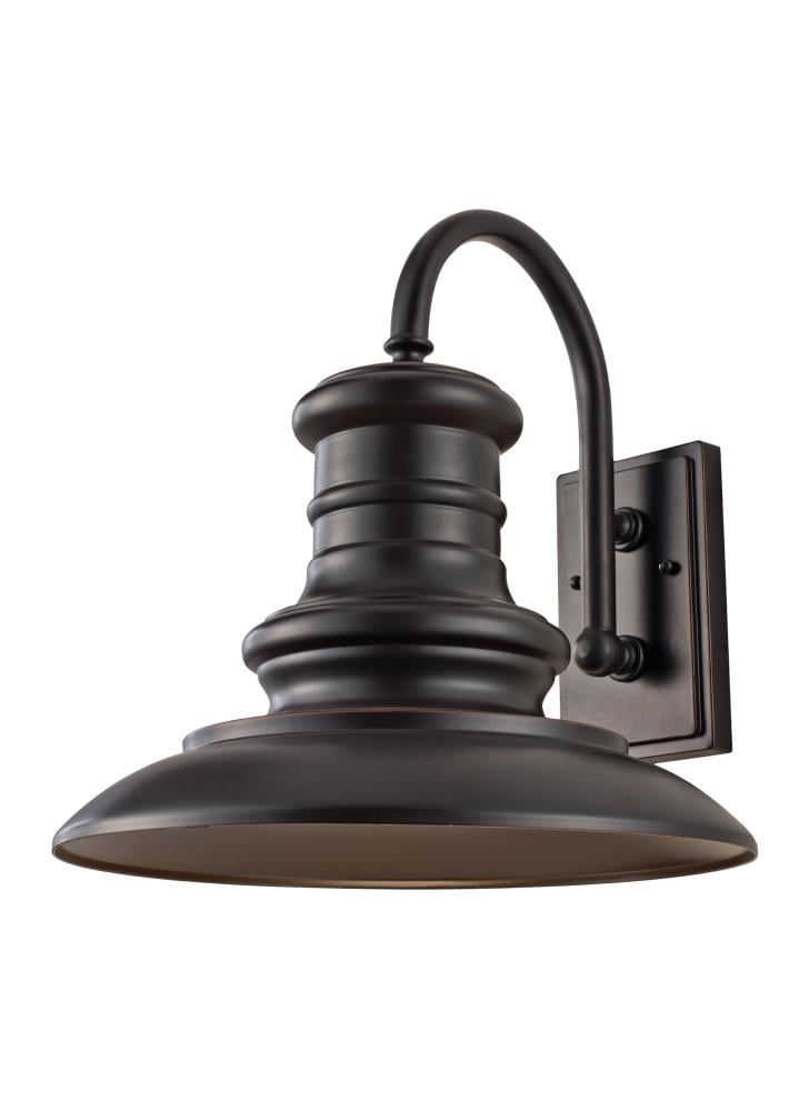 Generation Lighting OL9004RSZ Redding Station 15-in W 1 -Light Bronze Wall Sconce