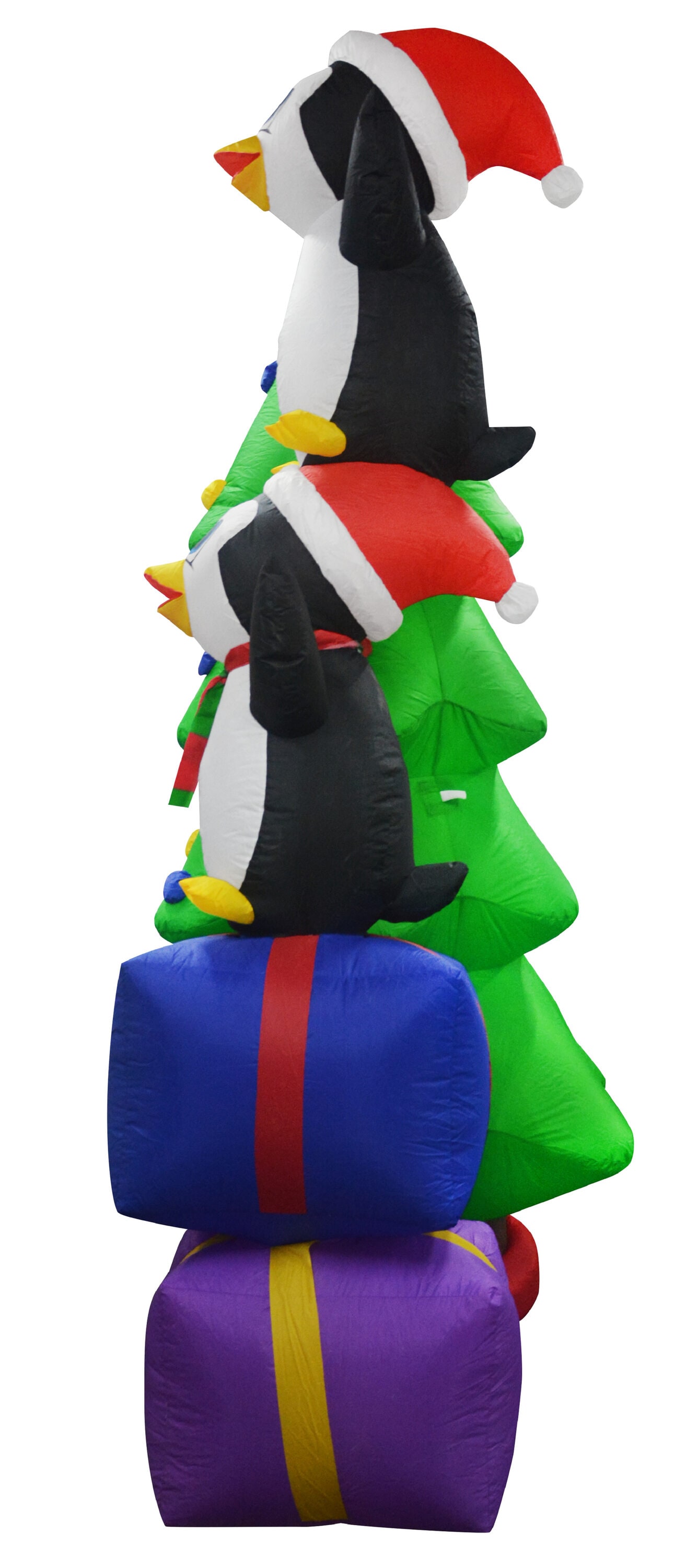 Joiedomi 8-ft Lighted Christmas Tree(s) Christmas Inflatable At Lowes.com