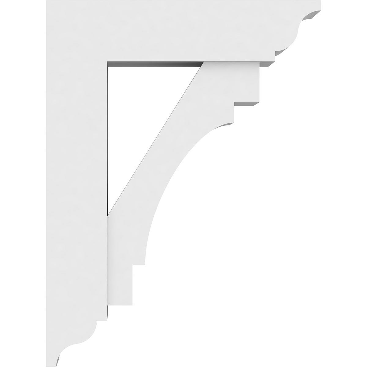 Ekena Millwork BKTP05X18X24MRC01 Exterior-Brackets-Braces - View #3