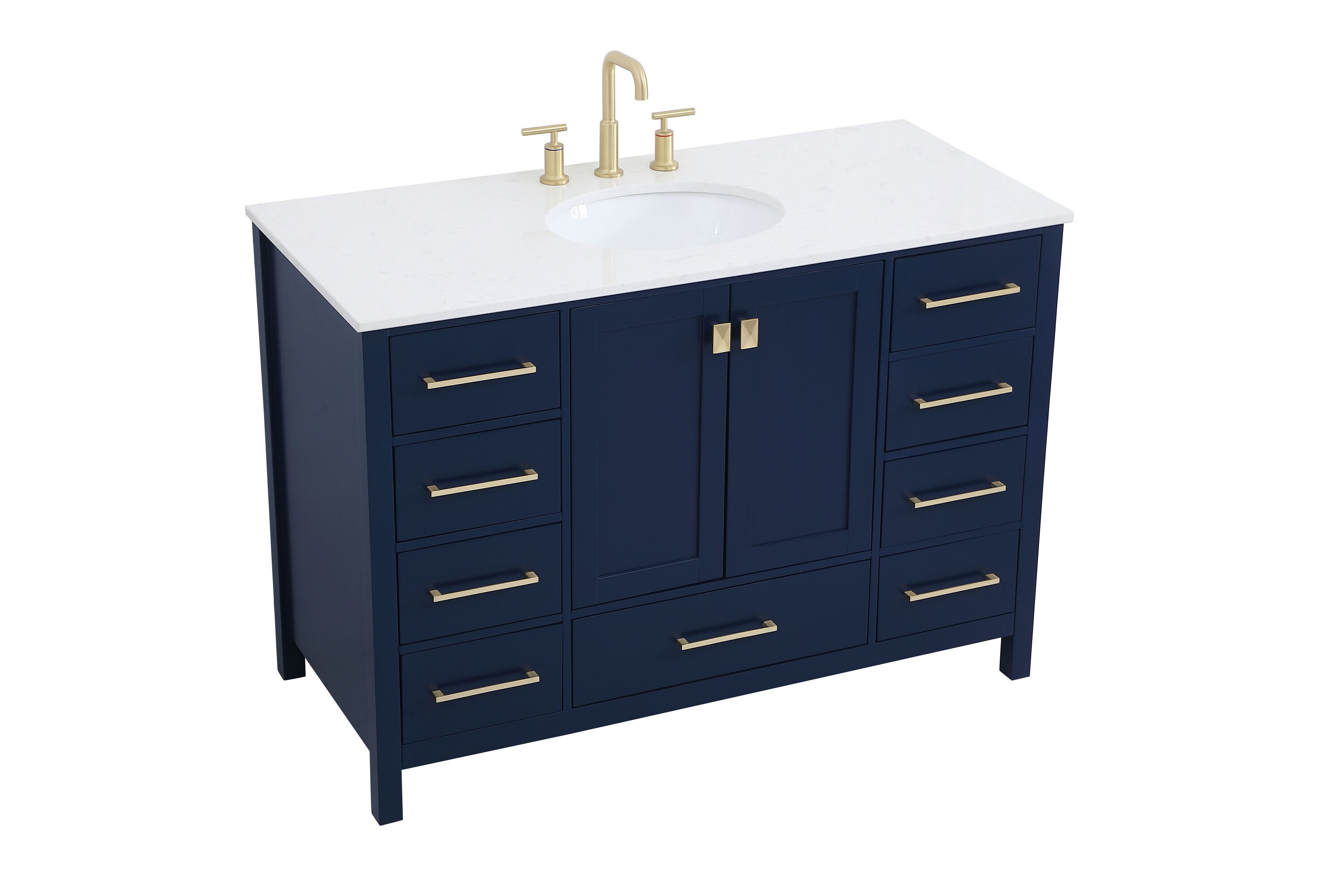 Elegant Decor FI56448BL Bath-Vanity-Combo - View #4