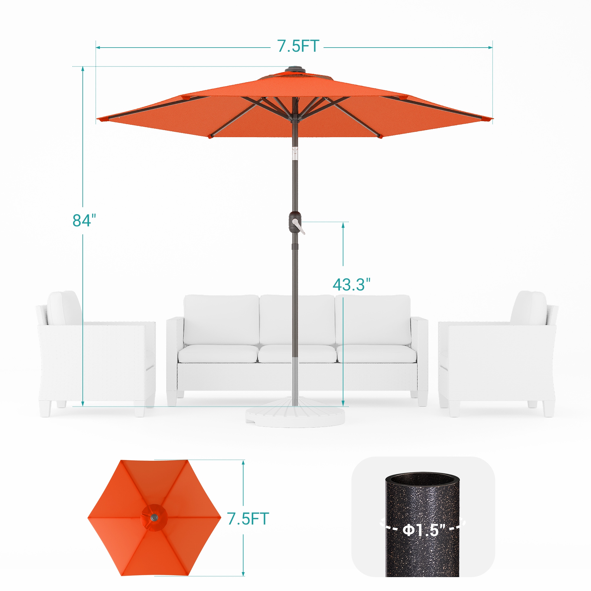 ACEGOSES LW-75OY Umbrellas-2 - View #2