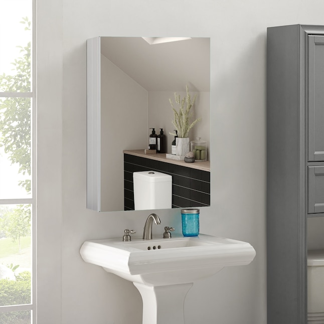 Wellfor Bathroom Medicine Cabinet 23 In, Livello 30 Modern Bathroom Vanity With Medicine Cabinet