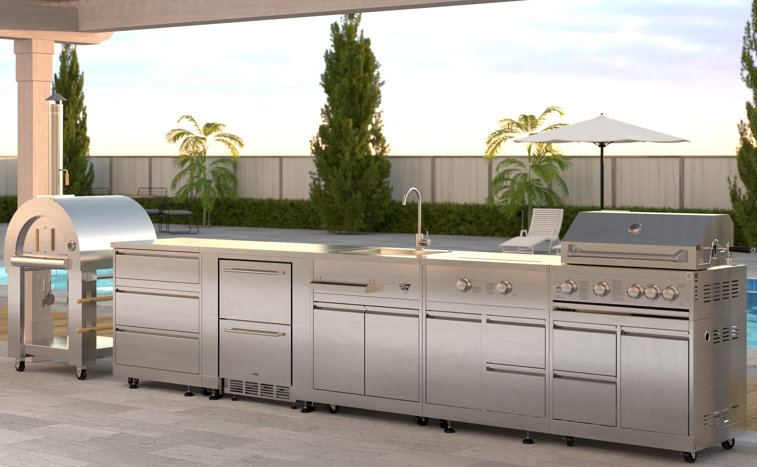 KoolMore LOW-KM-OK108 Gas-Grill - View #2