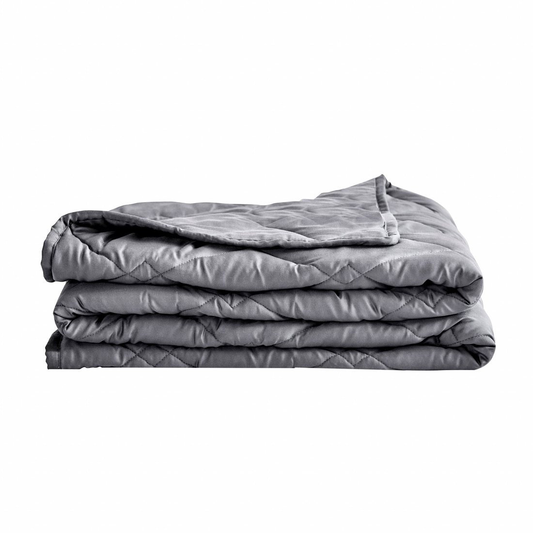 HomeRoots Dream Theory Luxurious 10 lb Weighted Blanket Grey 50in x 60