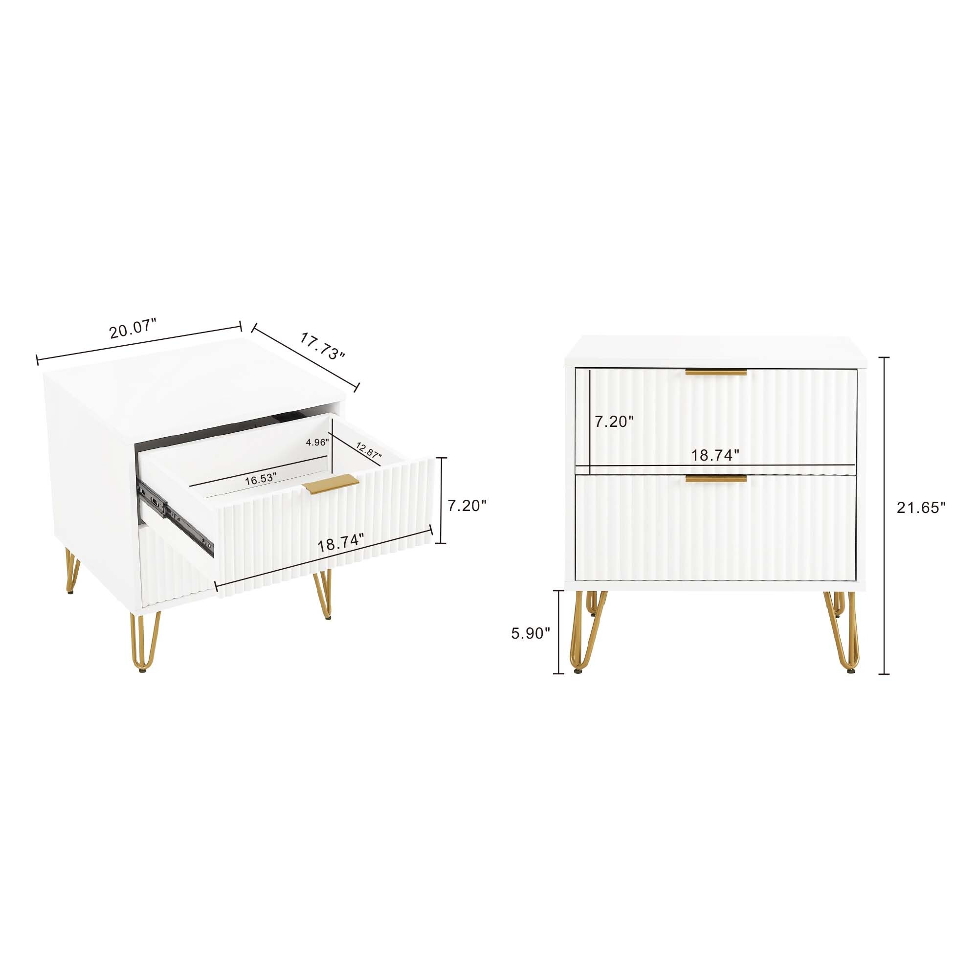 LUXEYARD DS-M-BAC01160 nightstands - View #3