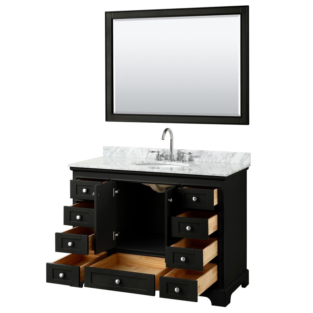 Wyndham Collection WCS202048SDECMUNOM46 Bath-Vanity-Combo - View #2