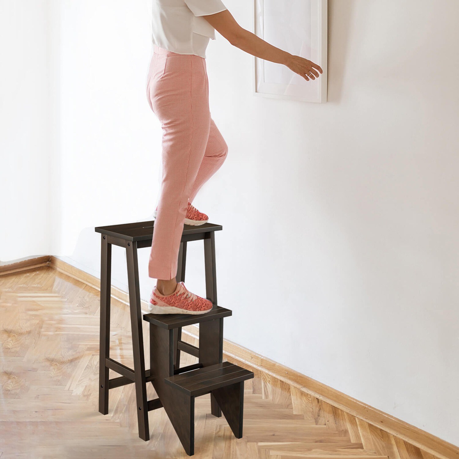 Costway CSHY000269 Step-Ladders - View #2