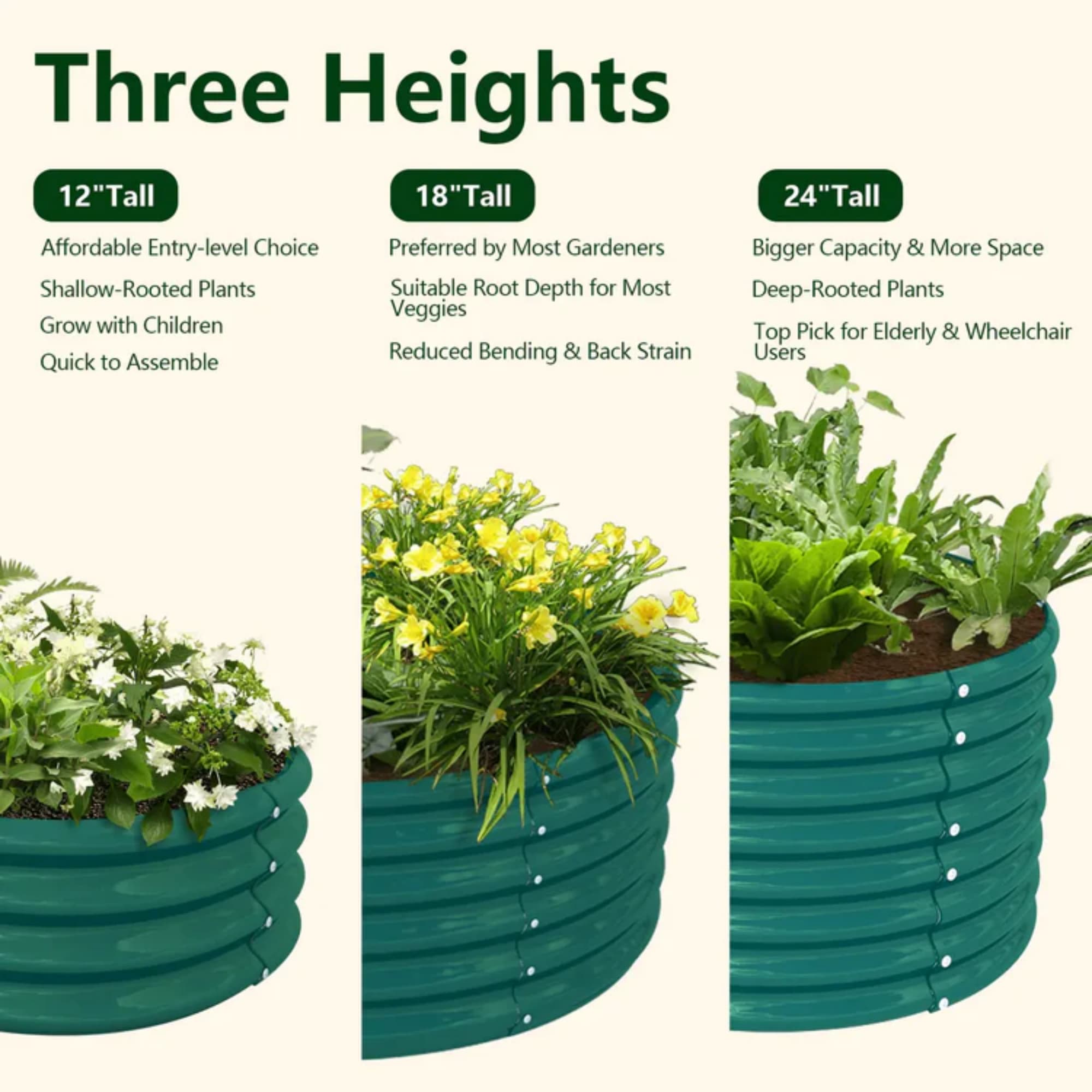 Ama Pear S-FLWBD-34 Raised-Garden-Beds - View #9