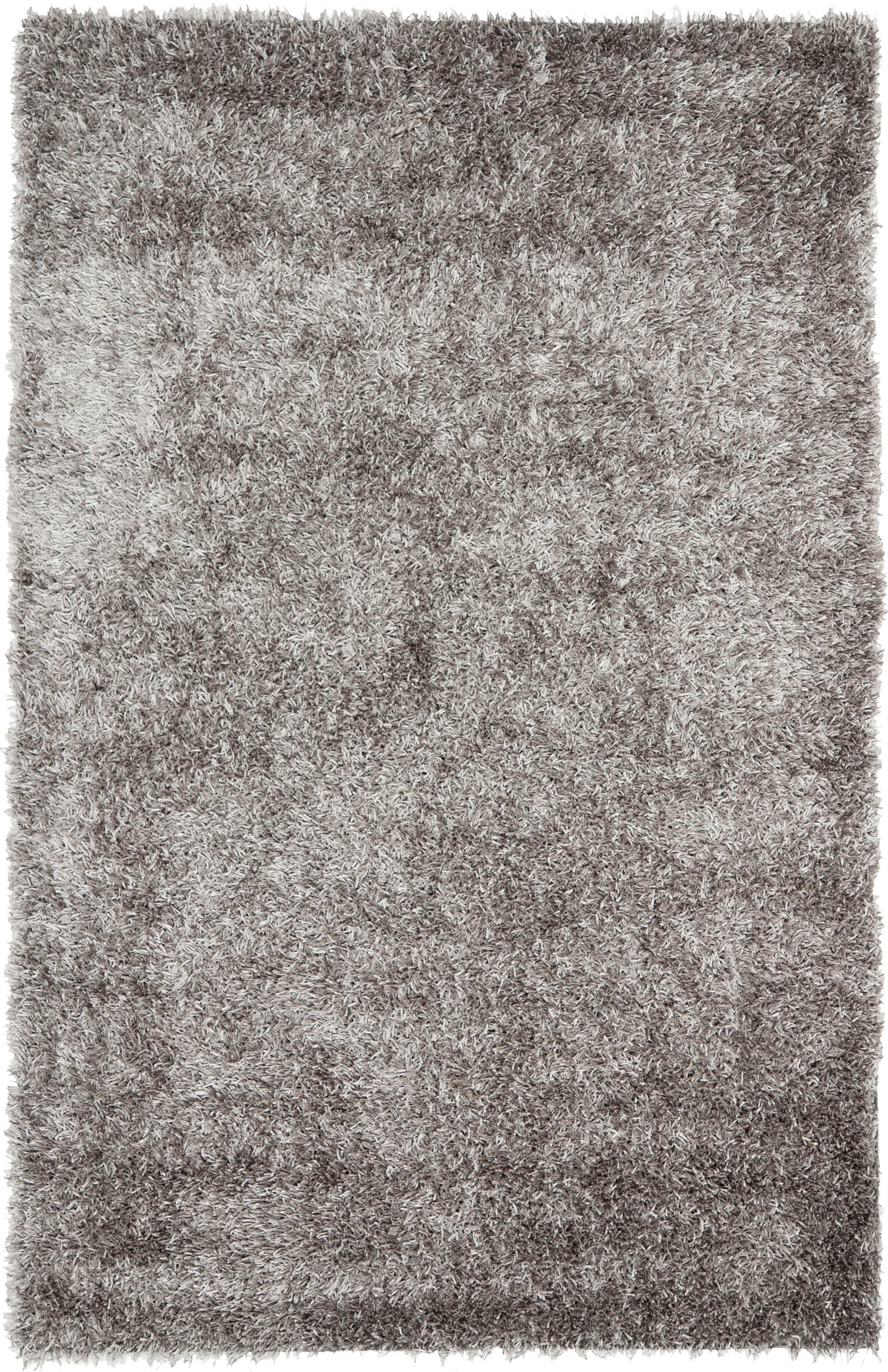 Image of Short gray shag rug