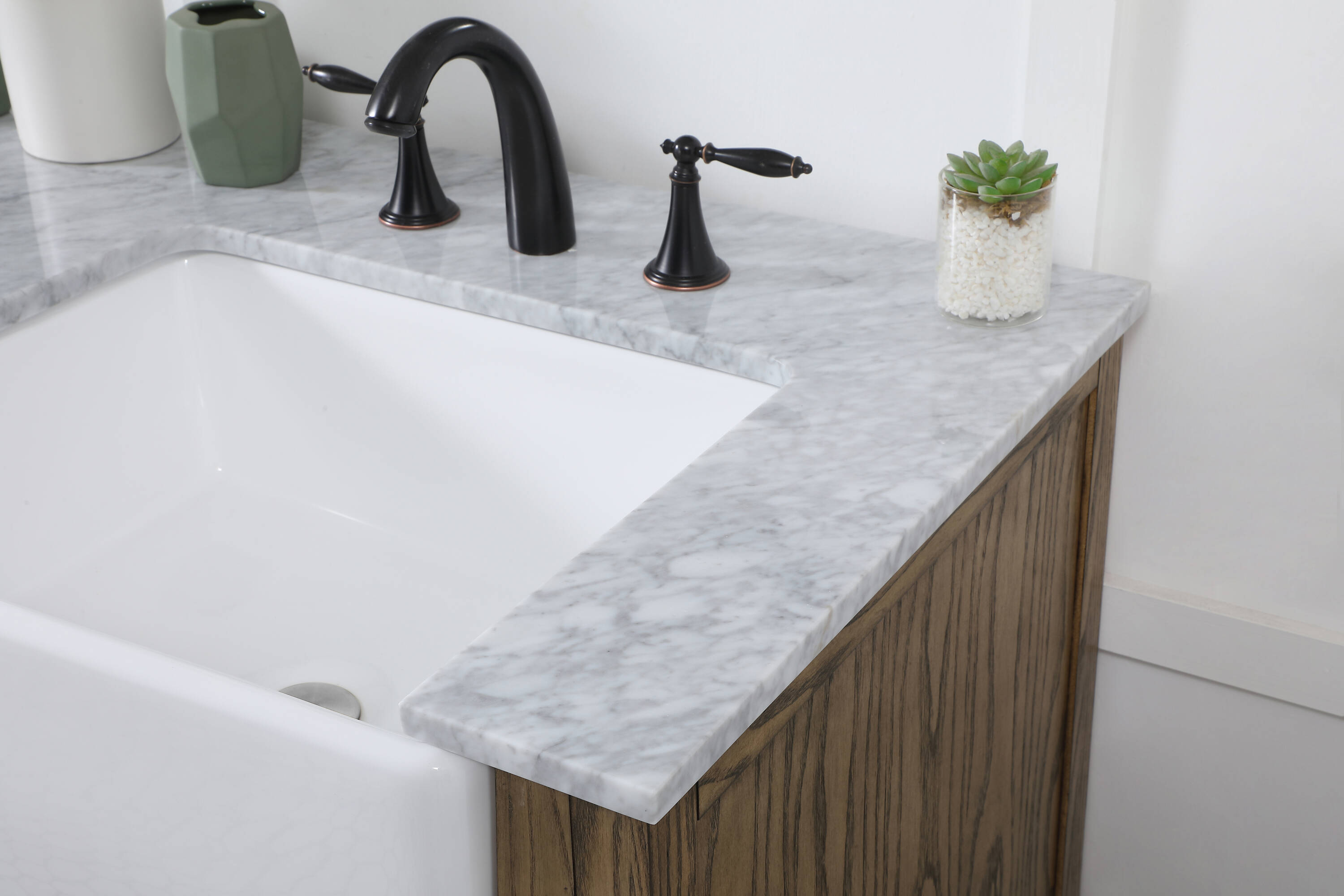 Elegant Decor HF180780DDW Bath-Vanity-Combo - View #6