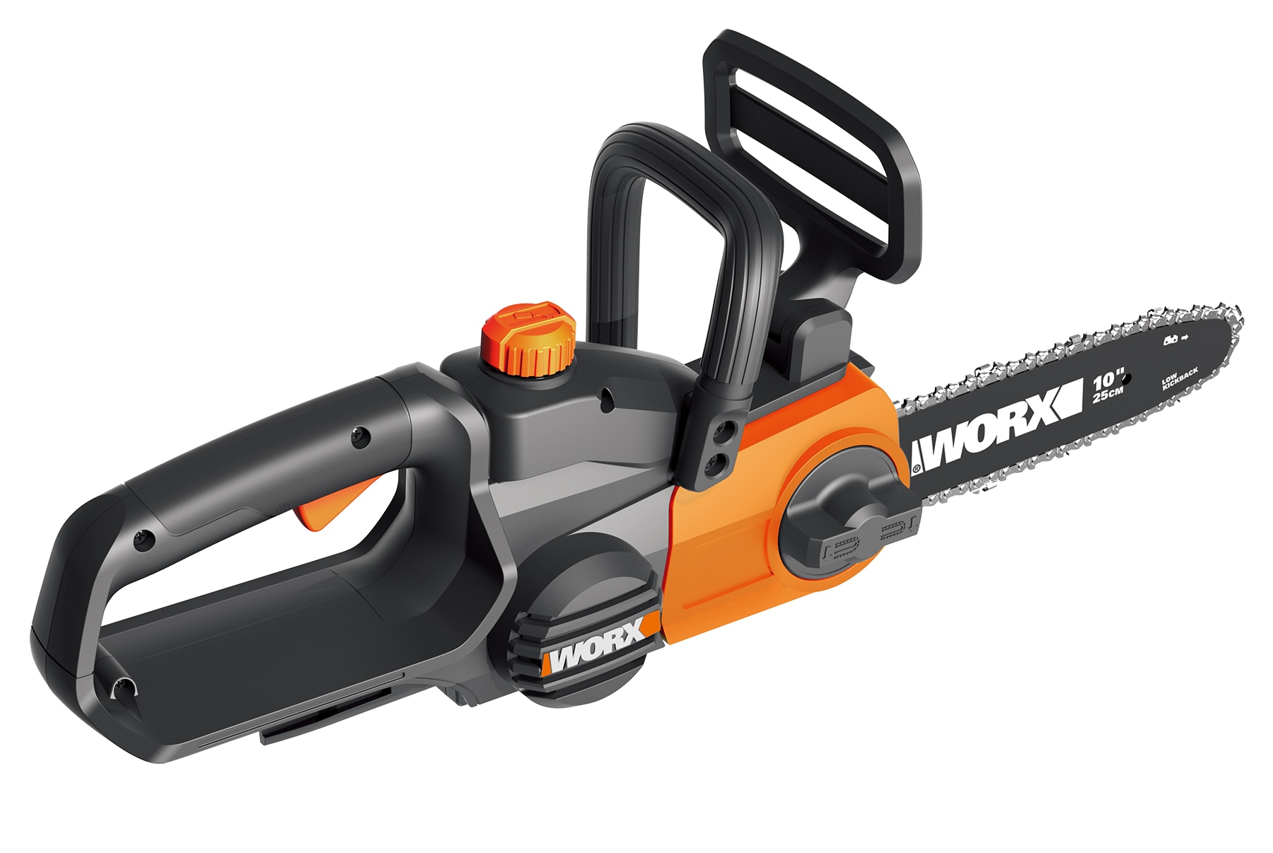 Worx WG322 Cordless Chainsaw with Auto-Tension, 10, 20V – Toolbox Supply