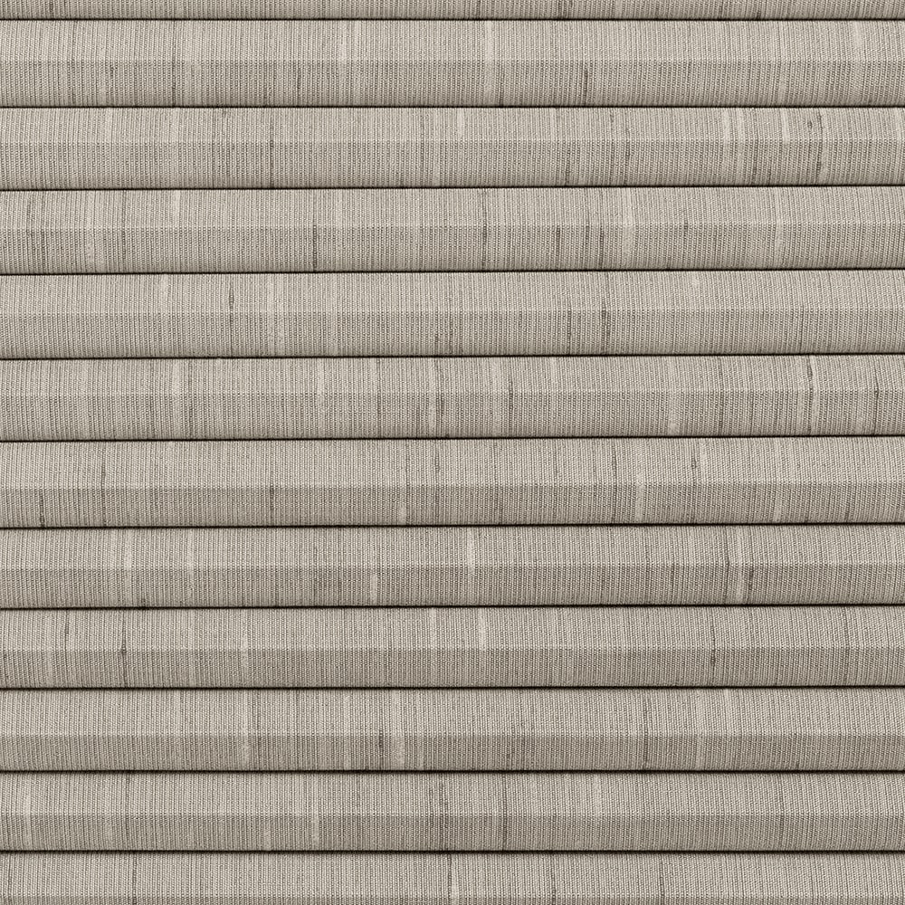 LEVOLOR 2052006 Seclusions Light Gray Room darkening Polycotton 9/16-in Single Cellular shade swatch